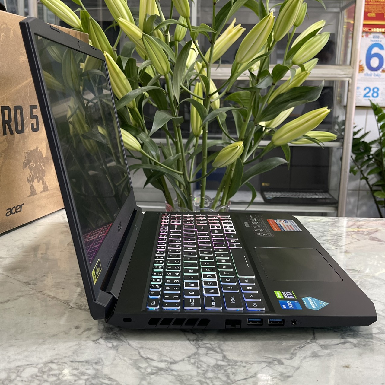 Acer Nitro 5 AN515-57 Core I5-11400H Ram 16 gb Ssd 512gb Nvidia RTX3050 4GB Màn Hình 15.6″ FHD IPS 144Hz.
