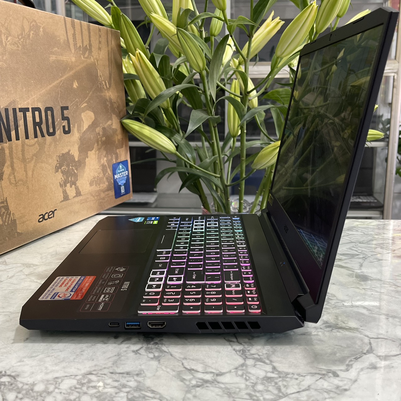 Acer Nitro 5 AN515-57 Core I5-11400H Ram 16 gb Ssd 512gb Nvidia RTX3050 4GB Màn Hình 15.6″ FHD IPS 144Hz.