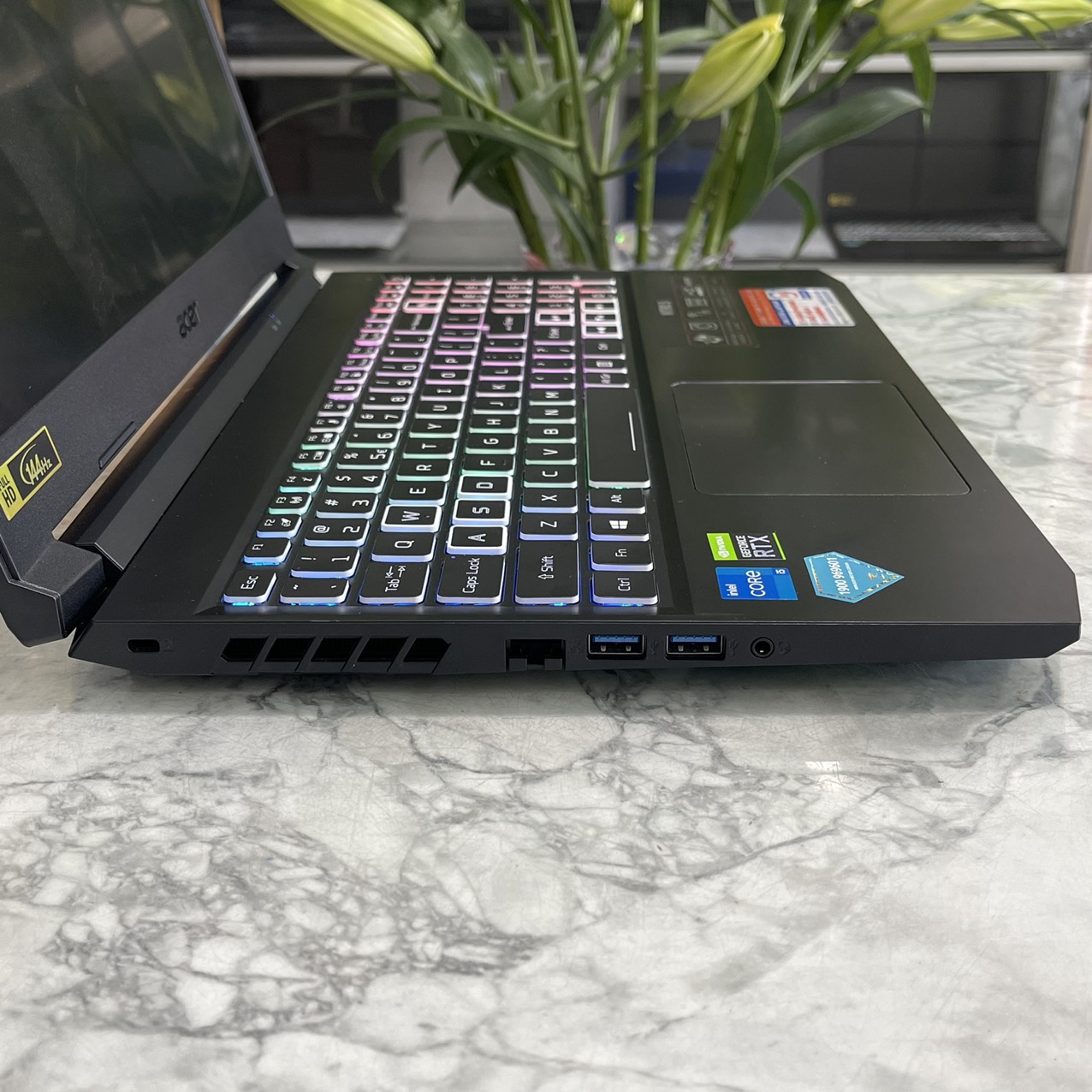 Acer Nitro 5 AN515-57 Core I5-11400H Ram 16 gb Ssd 512gb Nvidia RTX3050 4GB Màn Hình 15.6″ FHD IPS 144Hz.