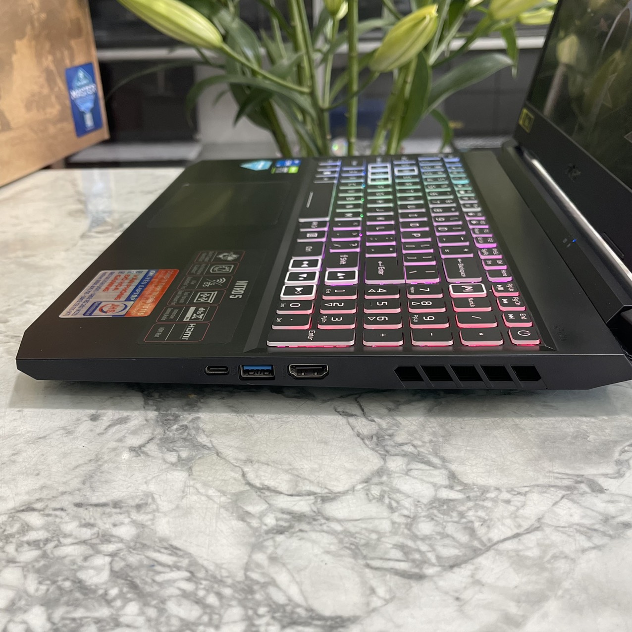 Acer Nitro 5 AN515-57 Core I5-11400H Ram 16 gb Ssd 512gb Nvidia RTX3050 4GB Màn Hình 15.6″ FHD IPS 144Hz.
