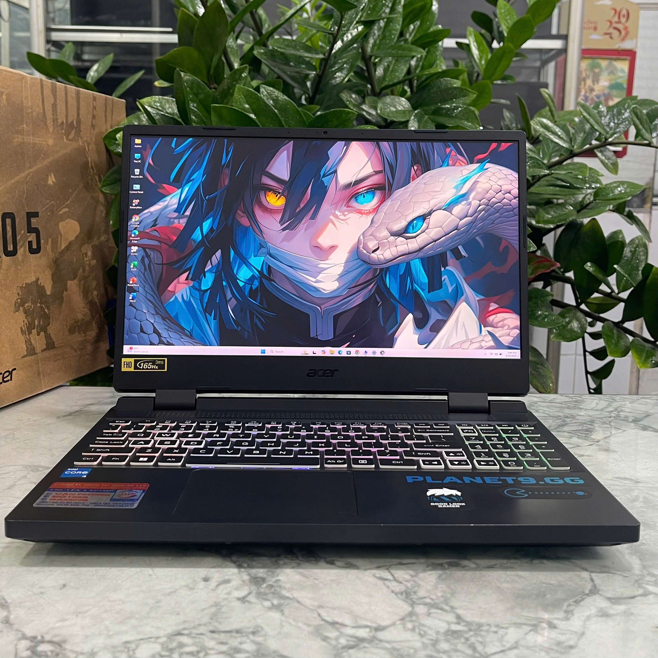 Acer Nitro 5 Tiger AN515-58-52SP Core I5-12500H Ram 16gb Ssd 512gb Nvidia RTX 3050 4GB Màn Hình 15.6″ 2K 165Hz.