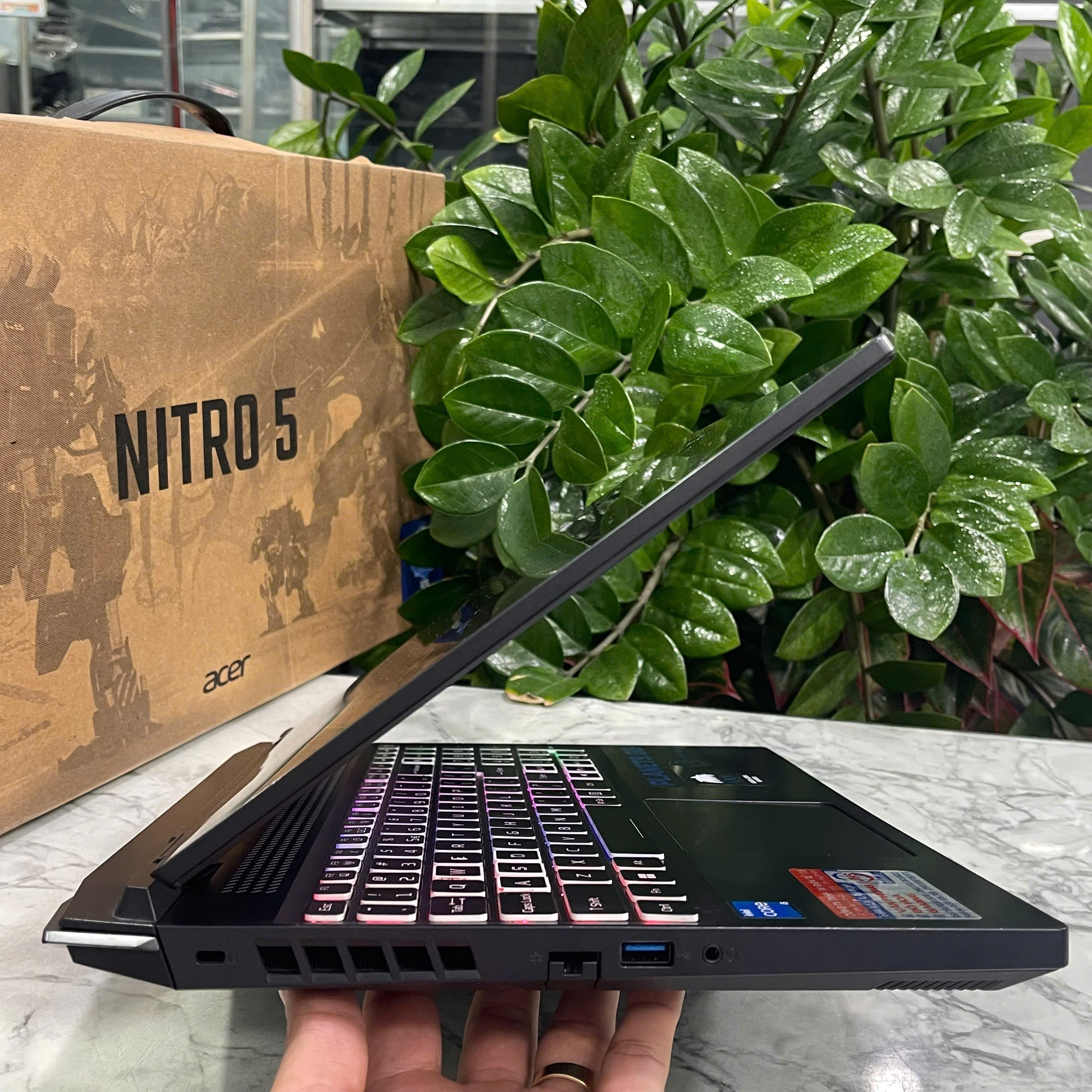 Acer Nitro 5 Tiger AN515-58-52SP Core I5-12500H Ram 16gb Ssd 512gb Nvidia RTX 3050 4GB Màn Hình 15.6″ 2K 165Hz.