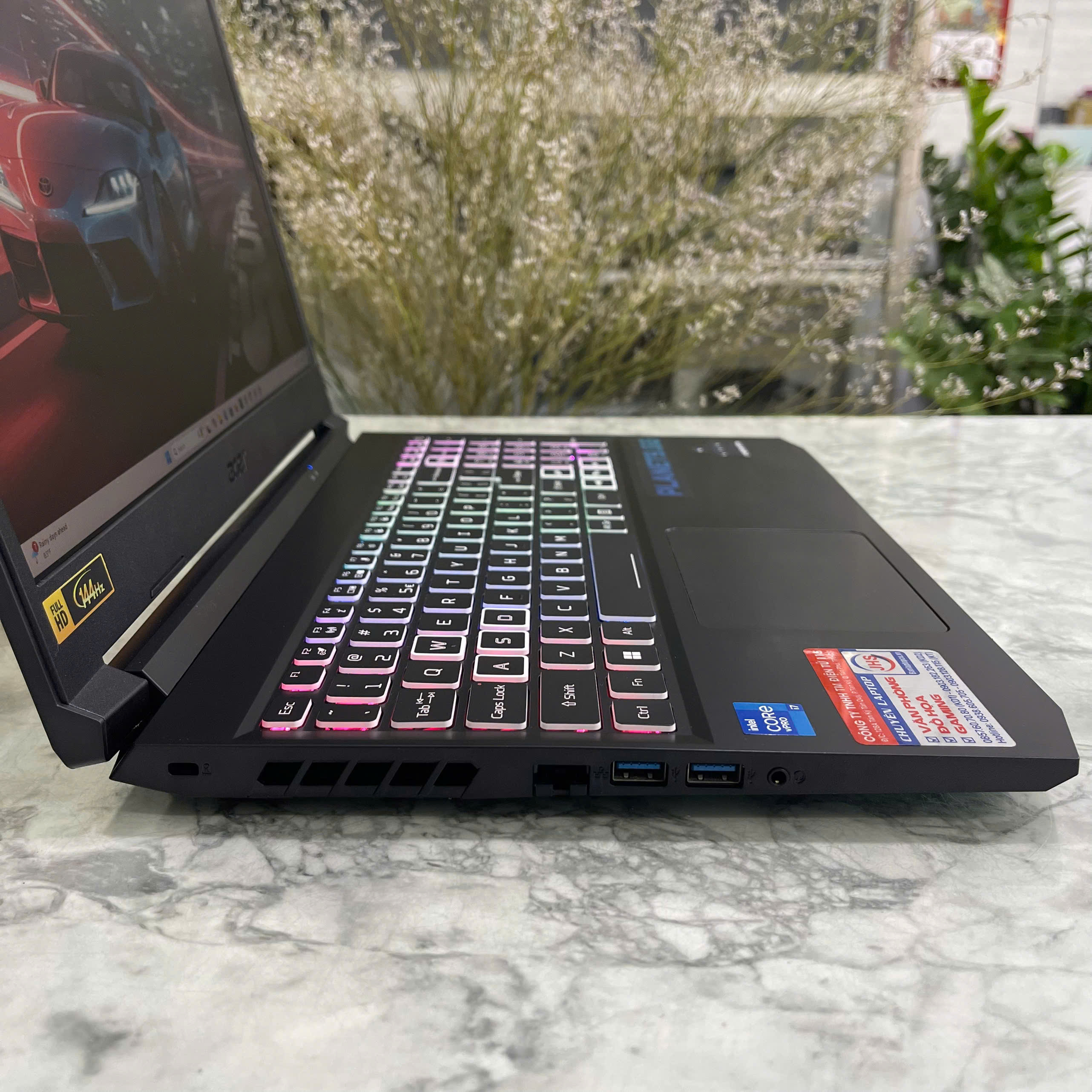  Acer Nitro AN515-57 (Máy LikeNew) Core I7-11800H Ram 16gb Ssd 1.000 gb Nvidia RTX 3070 8GB Màn Hình 15.6″ FHD IPS 144Hz.