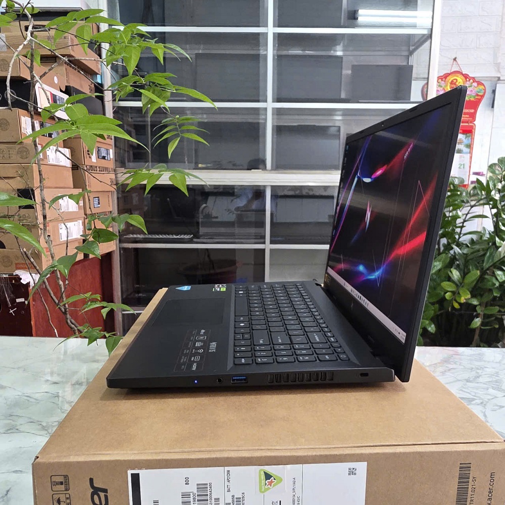  ACER NITRO V 15 ProPanel ANV15-41-R7CR Máy LikeNew-Còn Bảo Hành Hãng RYZEN 5-7535HS RAM 16GB SSD 512GB RTX 4050 6GB GDDR6 VRAM MÀN HÌNH : 15.6''IPS 180Hz. 