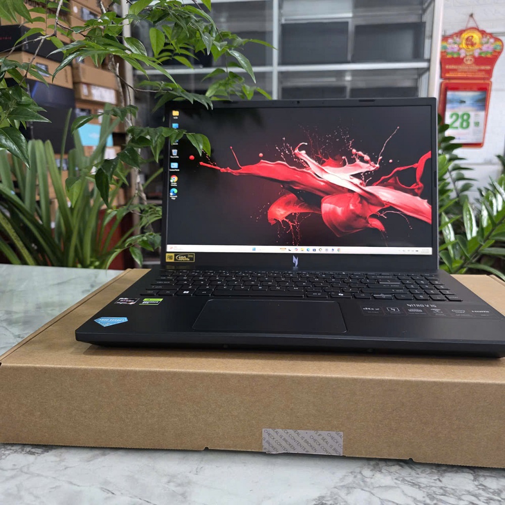 Acer Nitro V 15 ProPanel ANV15-41-R9M1 (MÁY MỚI MUA 30 NGÀY CÒN BẢO HÀNH HÃNG 22/08/2028) RYZEN 5 7535HS  RTX 3050 6GB GDDR6 MÀN HÌNH : 15.6 Inch IPS 180Hz