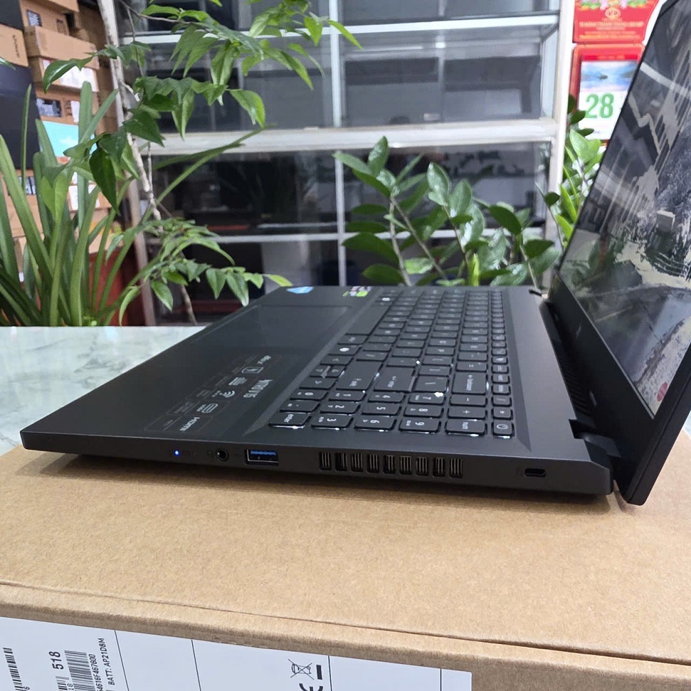 Acer Nitro V 15 ProPanel ANV15-41-R9M1 (MÁY MỚI MUA 30 NGÀY CÒN BẢO HÀNH HÃNG 22/08/2028) RYZEN 5 7535HS  RTX 3050 6GB GDDR6 MÀN HÌNH : 15.6 Inch IPS 180Hz