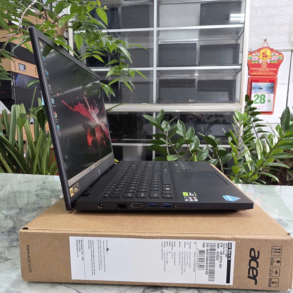Acer Nitro V 15 ProPanel ANV15-41-R9M1 (MÁY MỚI MUA 30 NGÀY CÒN BẢO HÀNH HÃNG 22/08/2028) RYZEN 5 7535HS  RTX 3050 6GB GDDR6 MÀN HÌNH : 15.6 Inch IPS 180Hz