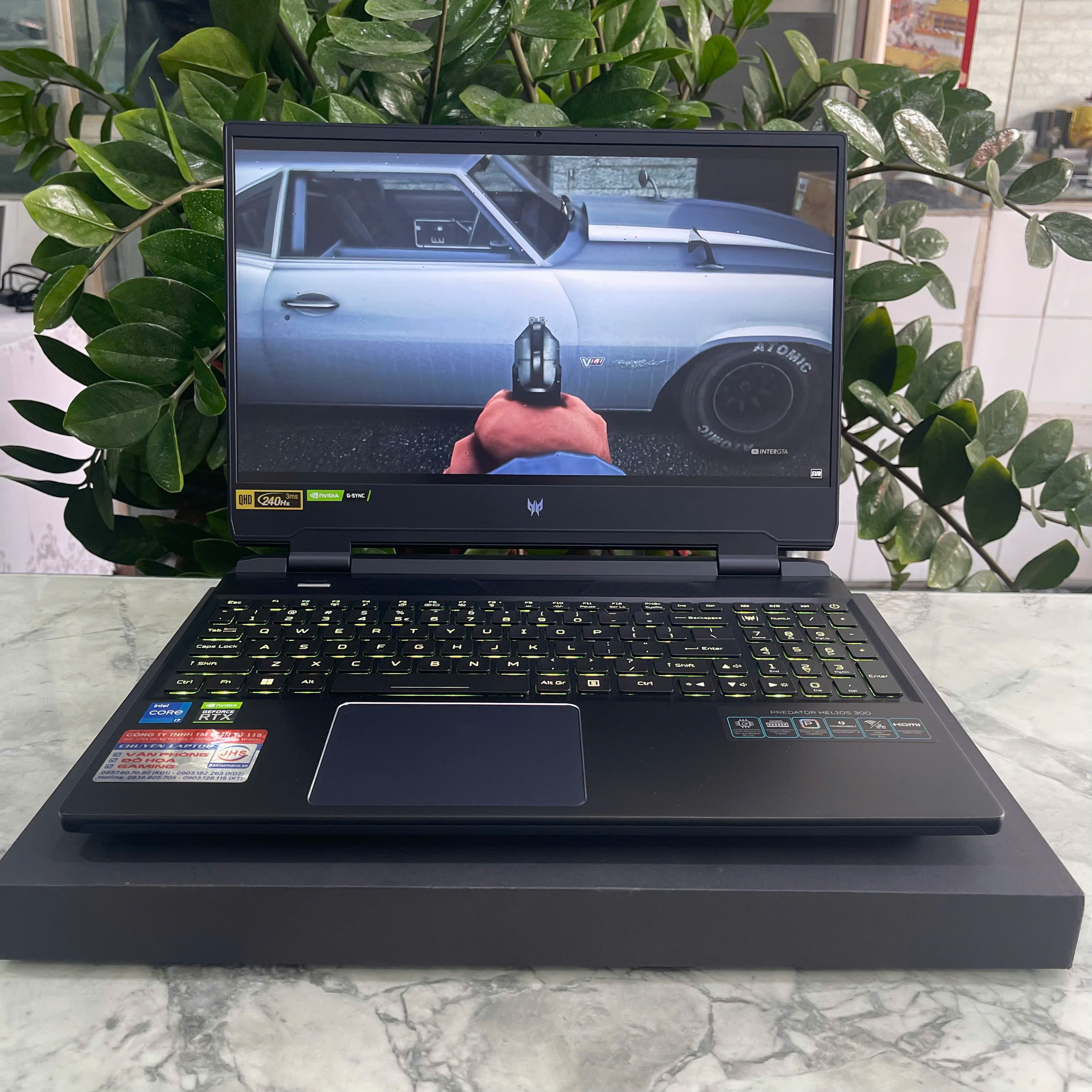   Acer Predator Helios 300 PH315-55  MÁY LIKENEW Core I7-12700H Ram 16GB  Ssd 1.000GB RTX 3070Ti (8GB) Màn hình : 15.6'' 2K 240Hz 