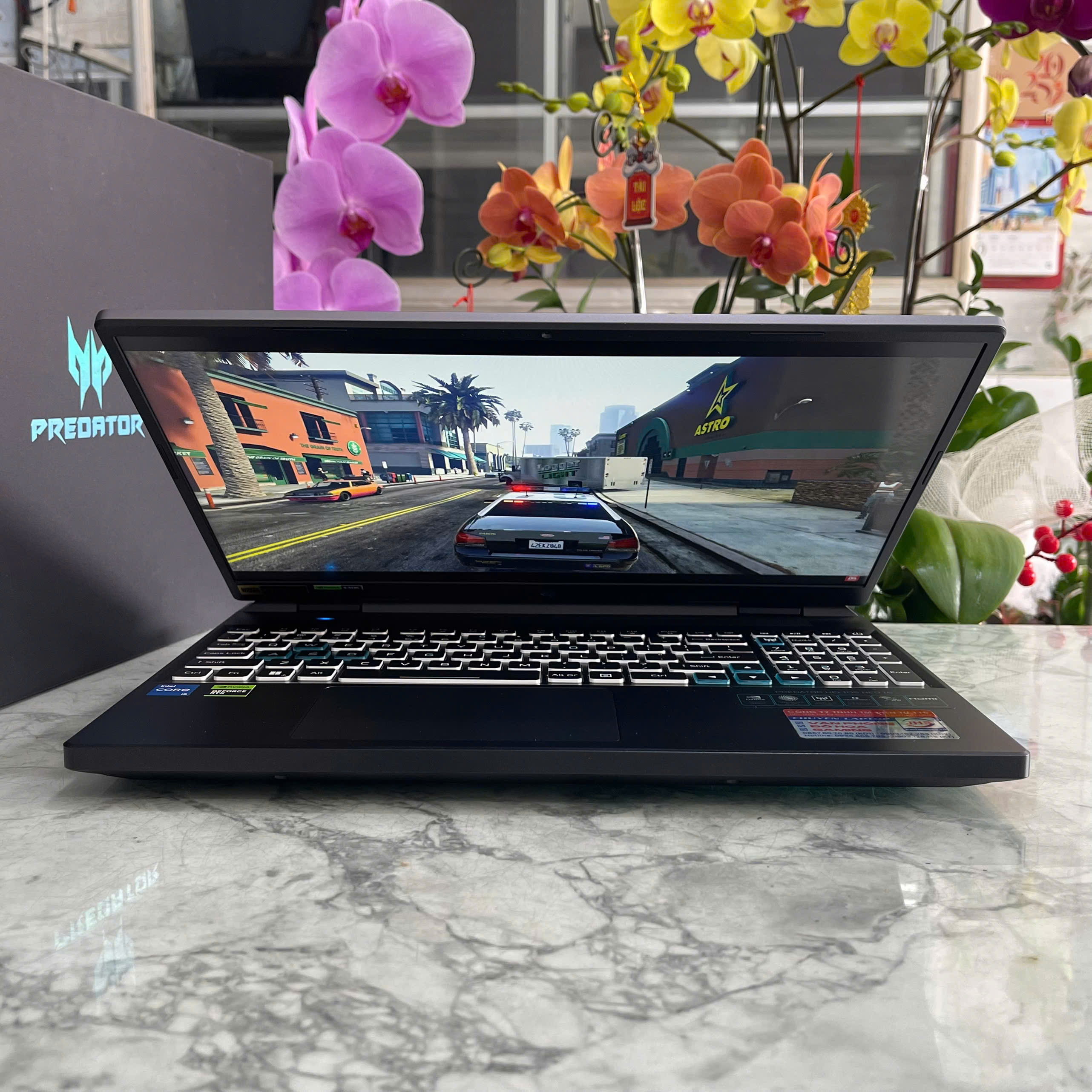  Acer Predator Helios Neo 16 MÁY LIKENEW Core I5-13500HX Ram 32GB  Ssd 1.000GB NVIDIA  RTX 4050 6GB (140W), Màn hình 16' FHD IPS 165Hz 