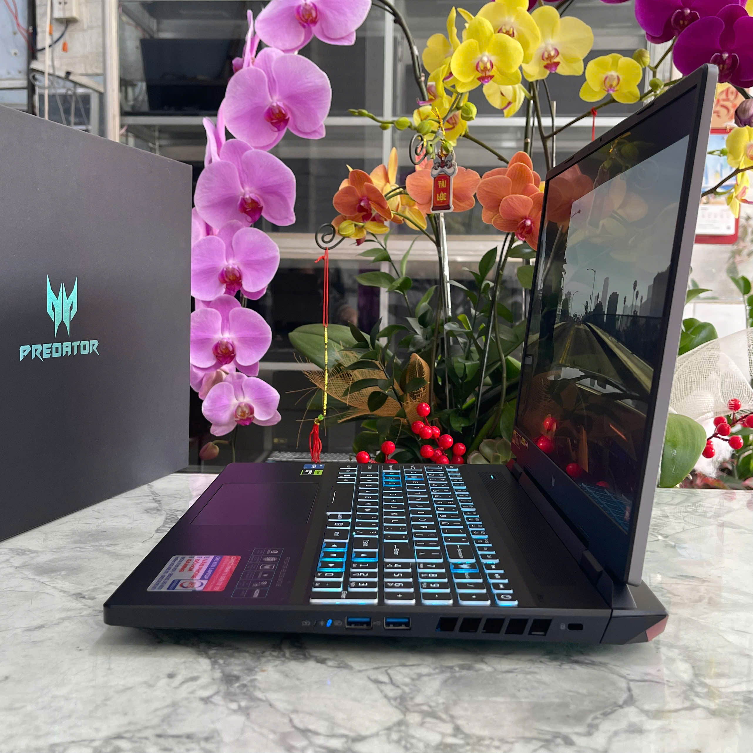  Acer Predator Helios Neo 16 MÁY LIKENEW Core I5-13500HX Ram 32GB  Ssd 1.000GB NVIDIA  RTX 4050 6GB (140W), Màn hình 16' FHD IPS 165Hz 