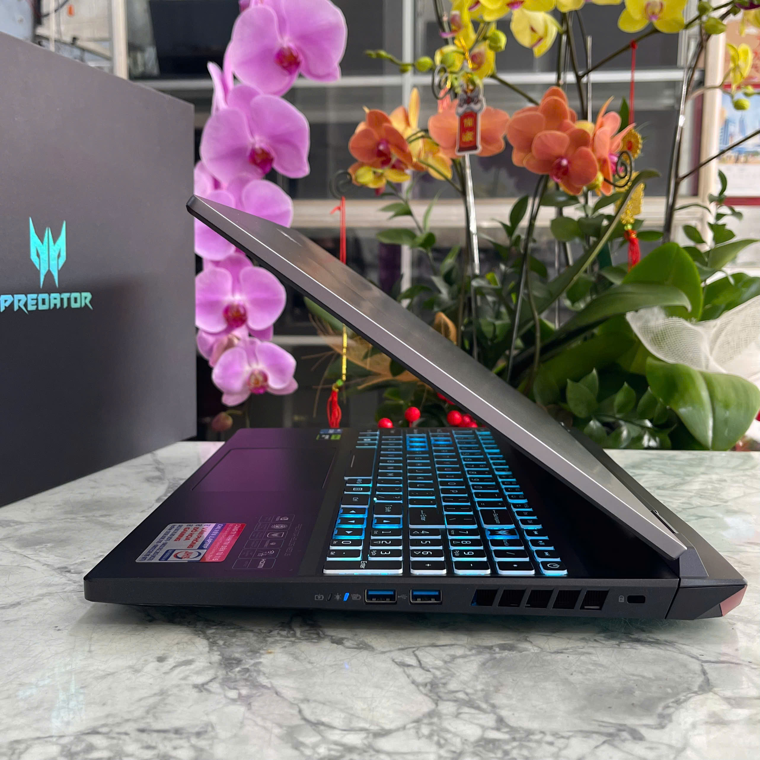  Acer Predator Helios Neo 16 MÁY LIKENEW Core I5-13500HX Ram 32GB  Ssd 1.000GB NVIDIA  RTX 4050 6GB (140W), Màn hình 16' FHD IPS 165Hz 