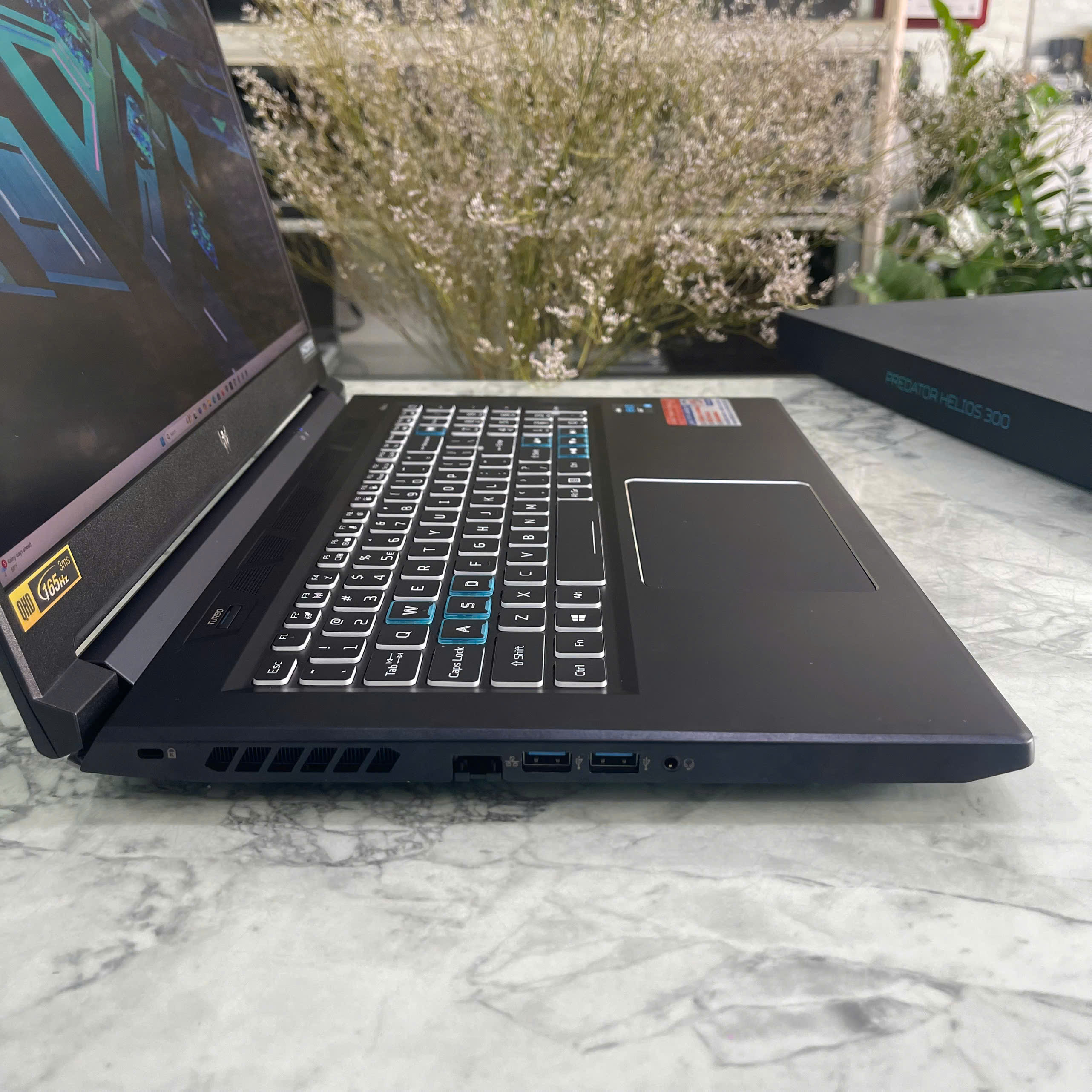   Acer Predator PH317-55 MÁY LIKENEW Core I7-11800H RAM 16GB  SSD 2.000 GB RTX 3070 8GB, Màn hình  17.3'' 2K 165Hz 