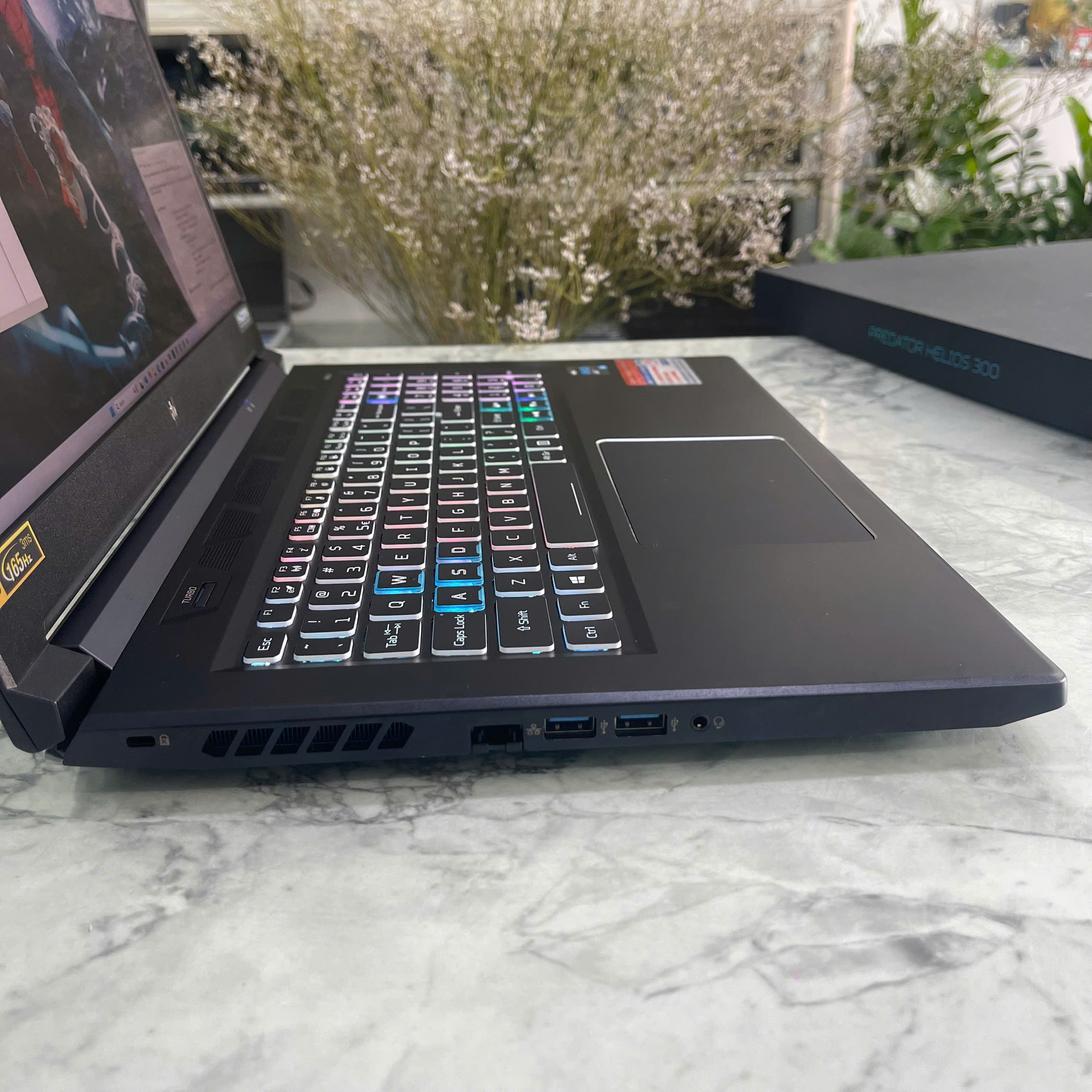   Acer Predator PH317-55 MÁY LIKENEW Core I7-11800H RAM 16GB  SSD 2.000 GB RTX 3070 8GB, Màn hình  17.3'' 2K 165Hz 