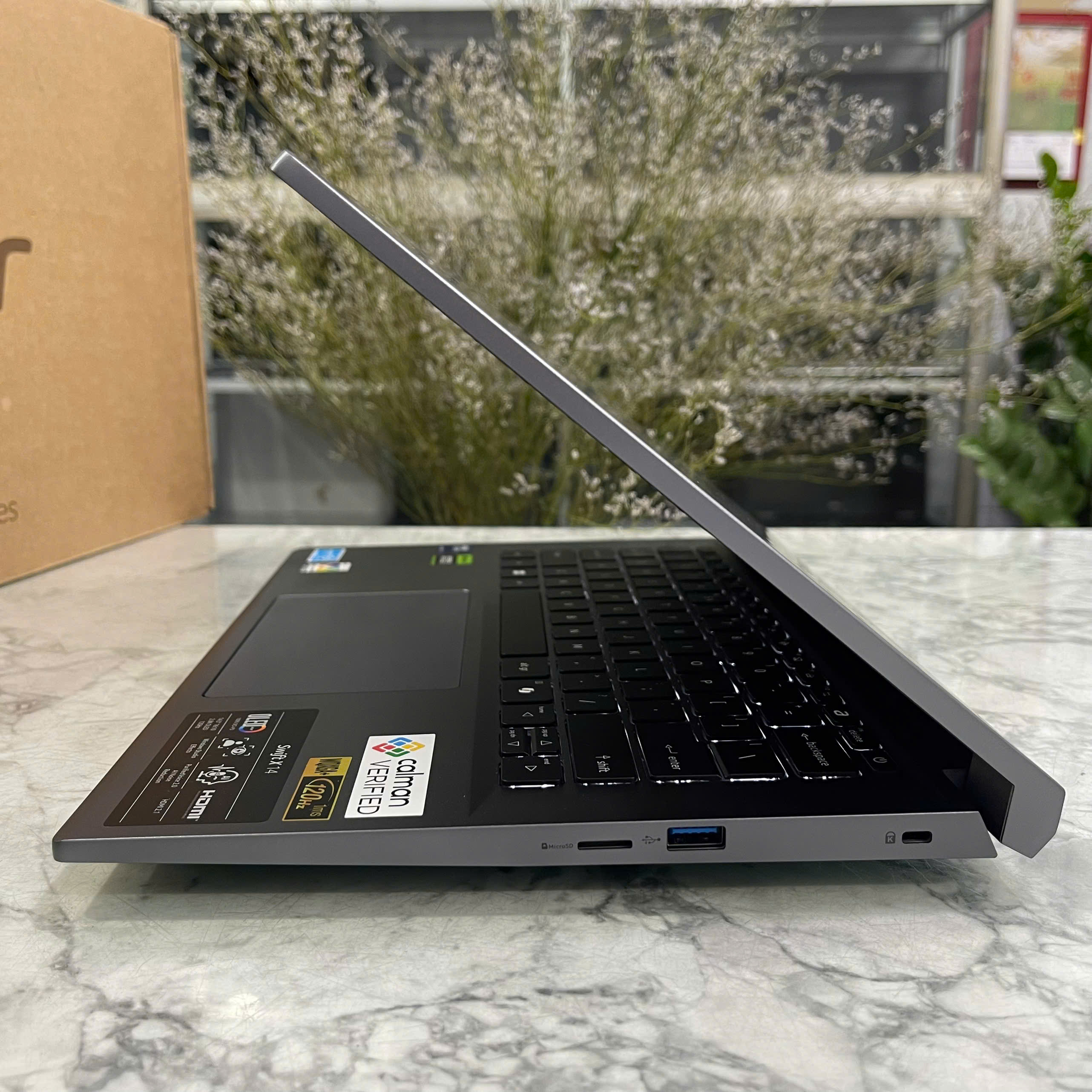 Acer Swift X 14 SFX14-72G-7776 (Full Box) Ultra 7 155H Ram 16GB Ssd 1.000GB RTX 4060 Màn Hình : 14 Inch 2.8K OLED 120Hz