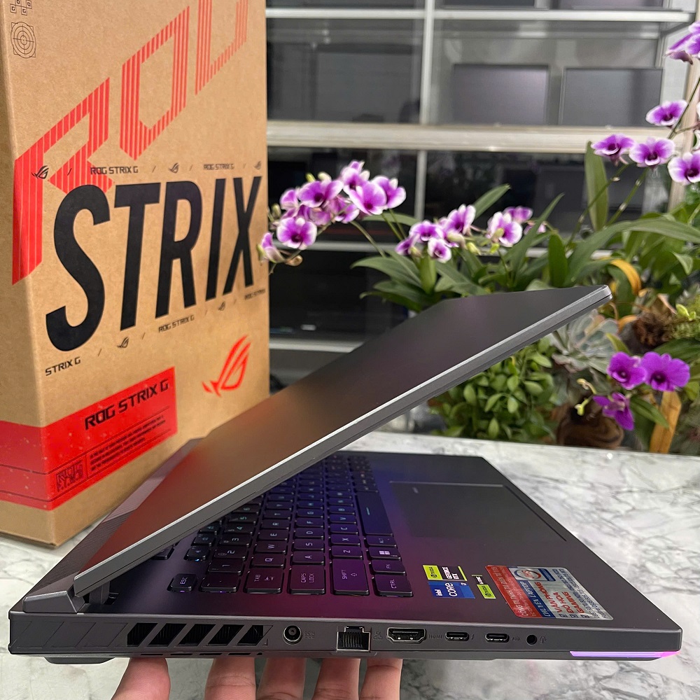 Asus ROG Strix G16 G614JV MÁY Likenew Fullbox CORE™ I7-13650HX RAM 16GB SSD 512GB RTX 4060 8GB MÀN HÌNH : 16 Inch WUXGA 165Hzz