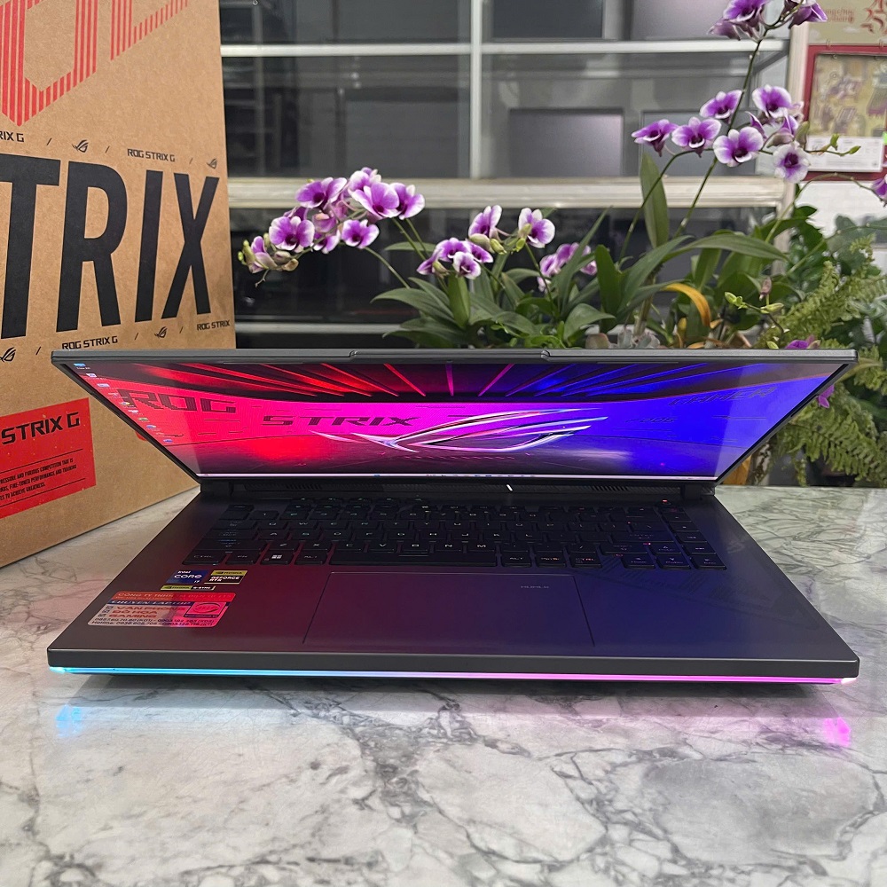 Asus ROG Strix G16 G614JV MÁY Likenew Fullbox CORE™ I7-13650HX RAM 16GB SSD 512GB RTX 4060 8GB MÀN HÌNH : 16 Inch WUXGA 165Hzz