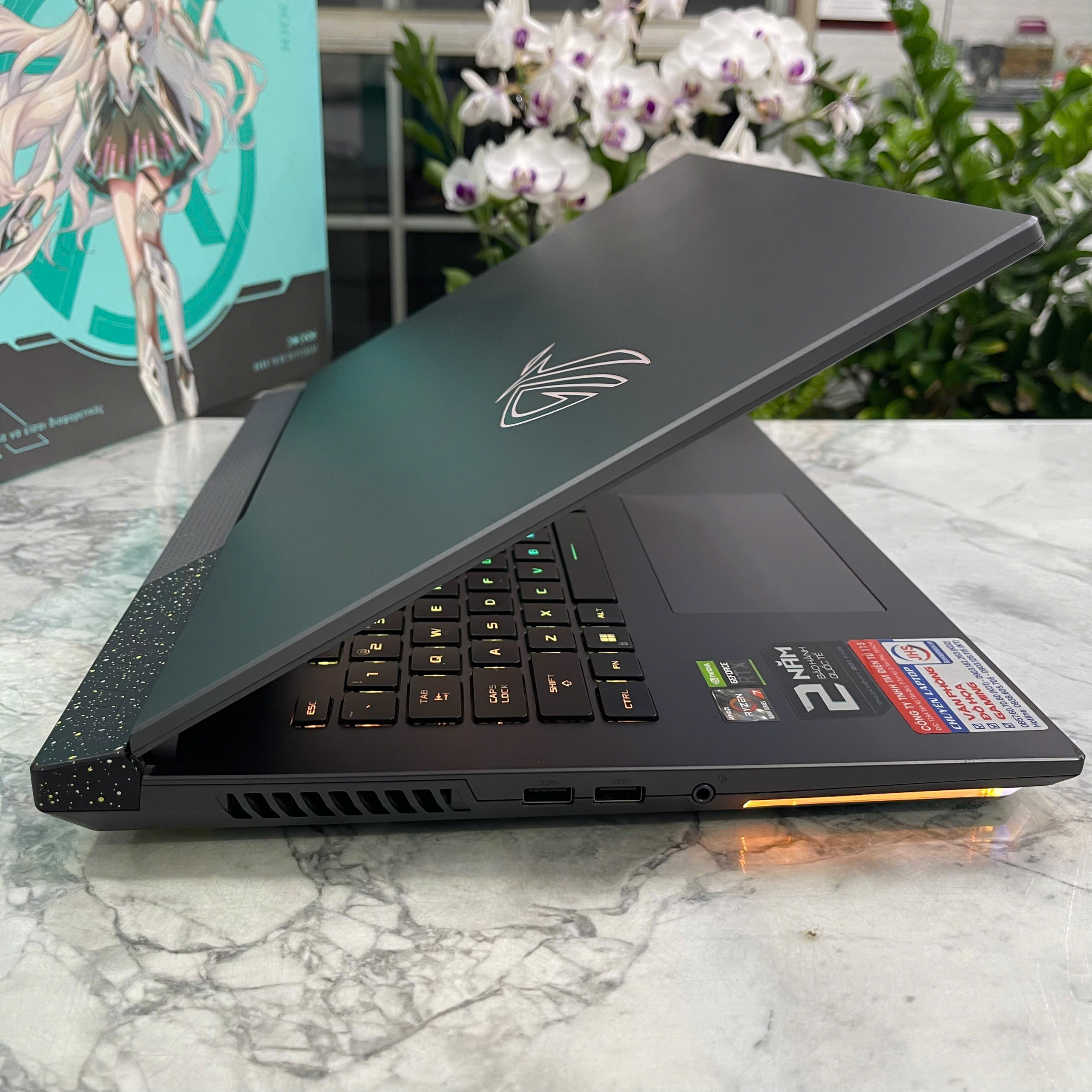 Asus ROG Strix G17 G713RW-LL157M Ryzen 7-6800H RAM 16GB SSD 1.000GB RTX™3070 Ti 8GB MÀN HÌNH : 17.3 Inch 2K 240Hz