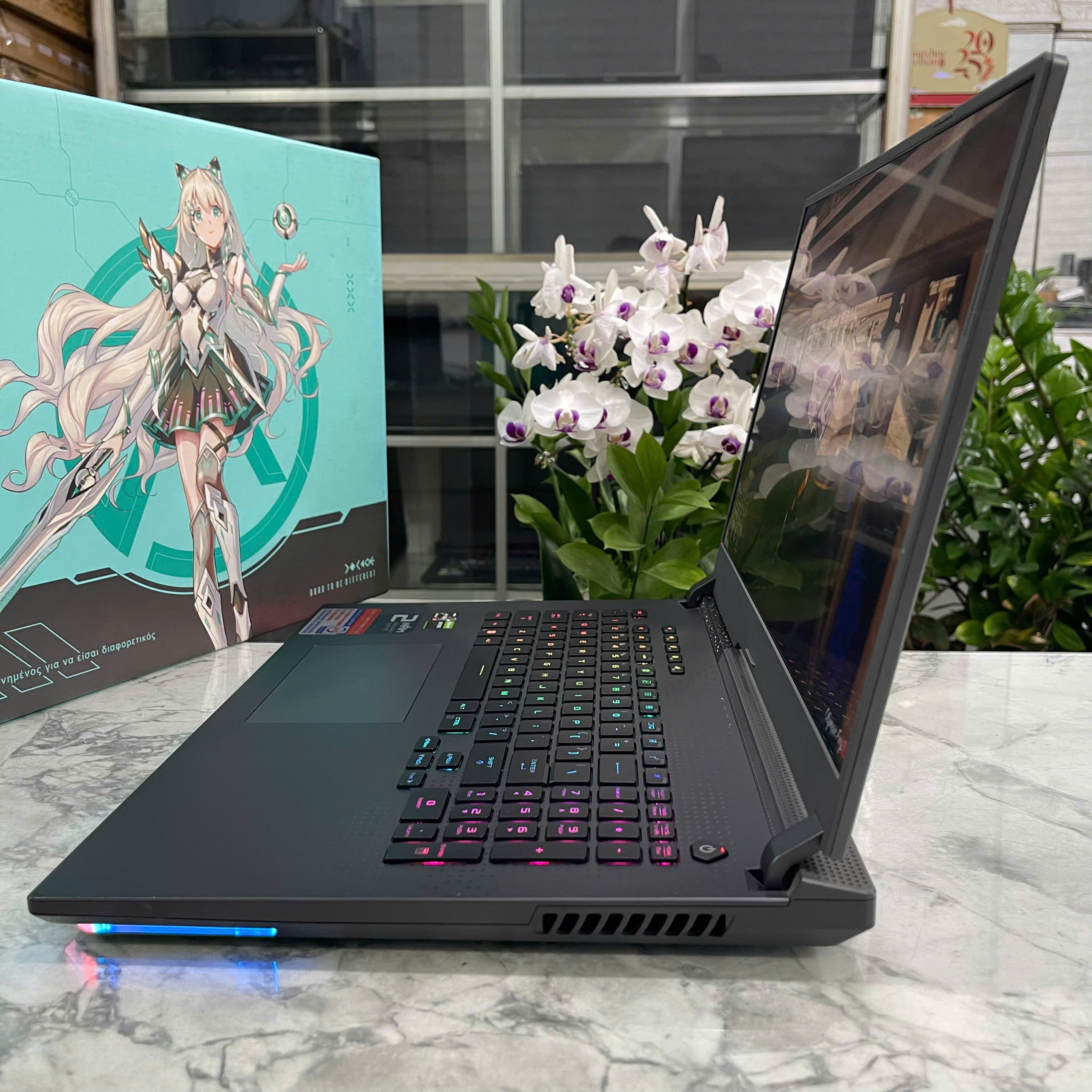 Asus ROG Strix G17 G713RW-LL157M Ryzen 7-6800H RAM 16GB SSD 1.000GB RTX™3070 Ti 8GB MÀN HÌNH : 17.3 Inch 2K 240Hz