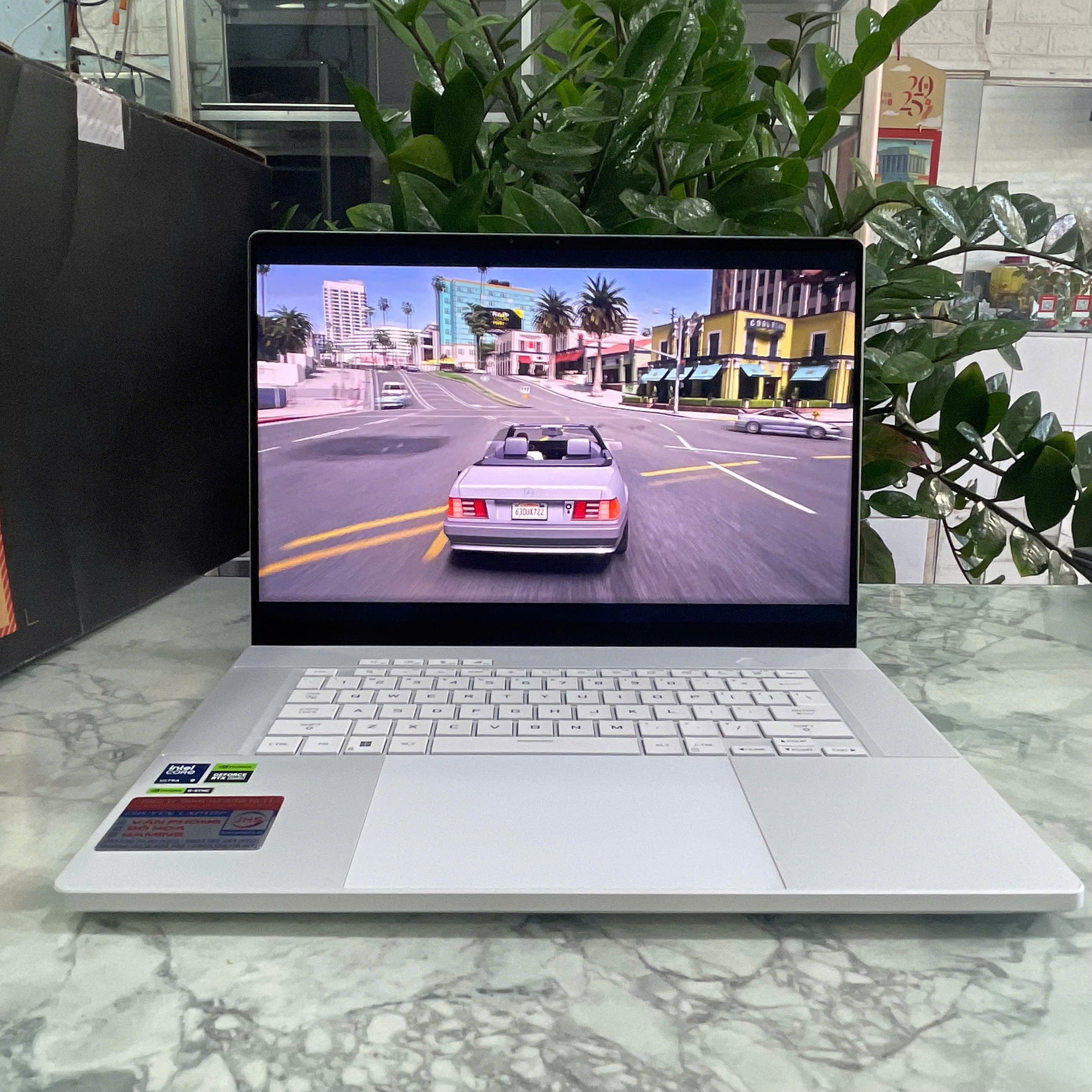 Asus ROG Zephyrus G16 GU605MI (Máy LikeNew-BẢO HÀNH HÃNG) Ultra 9 185H Ram 32GB Ssd 1.000GB RTX 4070 8GB Màn Hình : 16 Inch 2.5K OLED 240Hz