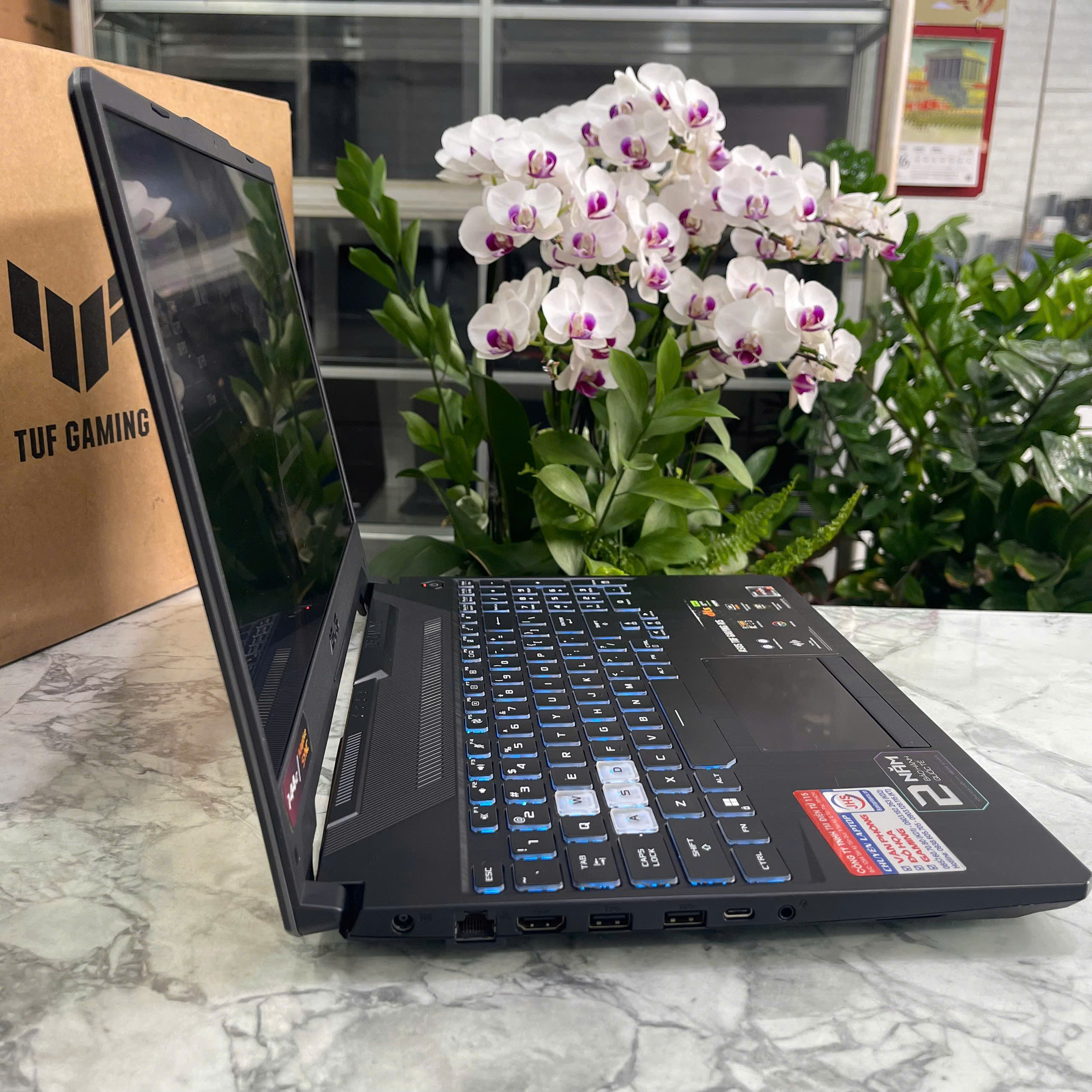 ASUS TUF A15 FA506NC (Máy LikeNew-Còn Bảo Hành Hãng) Ryzen 5 7535HS RAM 16GB SSD 512GB RTX™ 3050 4GB  MÀN HÌNH : 15.6 Inch IPS 144Hz
