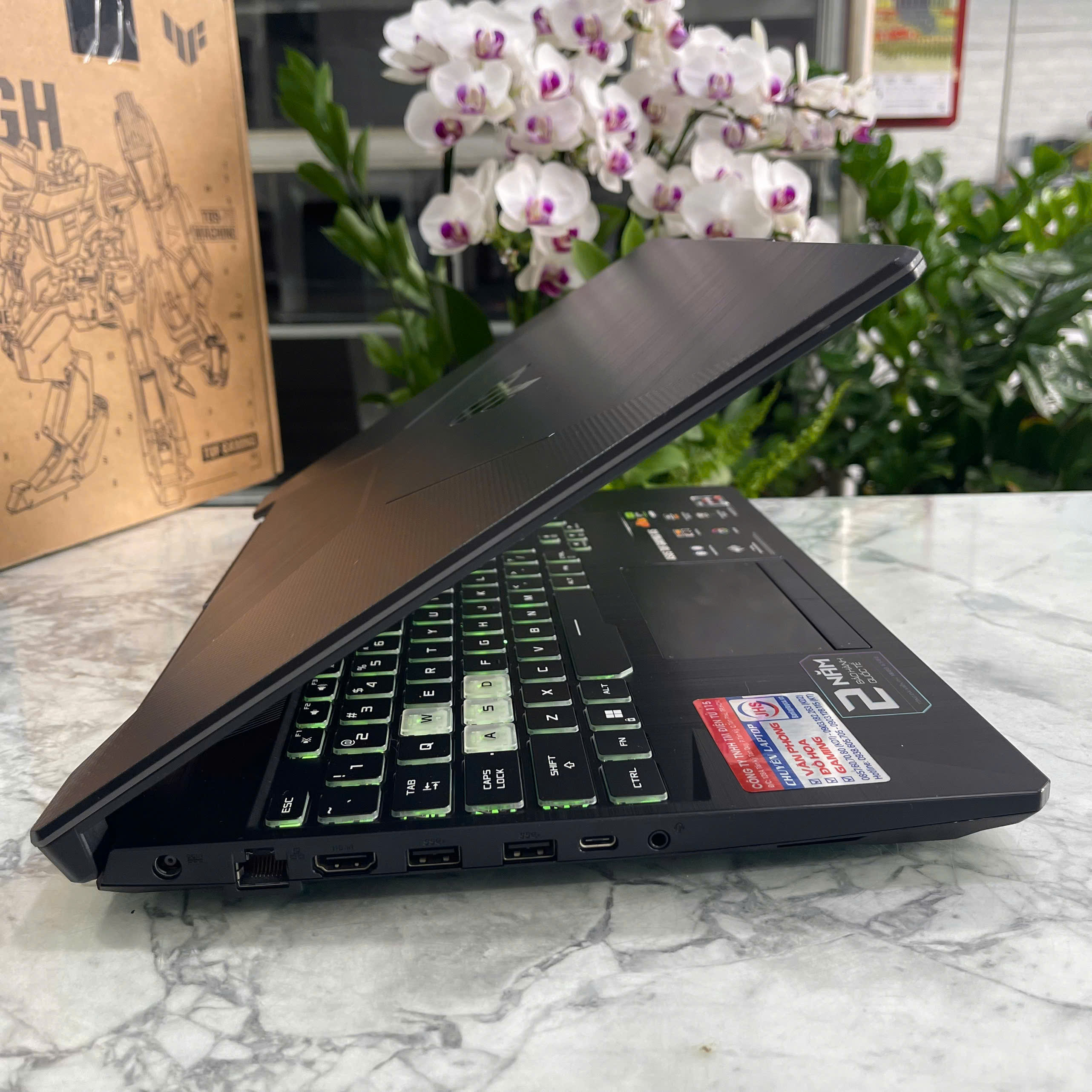ASUS TUF A15 FA506NC (Máy LikeNew-Còn Bảo Hành Hãng) Ryzen 5 7535HS RAM 16GB SSD 512GB RTX™ 3050 4GB  MÀN HÌNH : 15.6 Inch IPS 144Hz