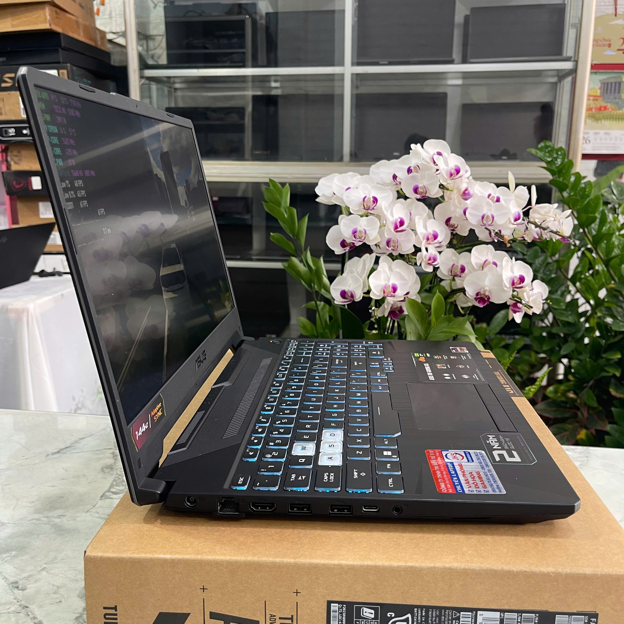 ASUS TUF A15 FA506NC (Máy LikeNew-Còn Bảo Hành Hãng) Ryzen 5 7535HS RAM 16GB SSD 512GB RTX™ 3050 4GB  MÀN HÌNH : 15.6 Inch IPS 144Hz