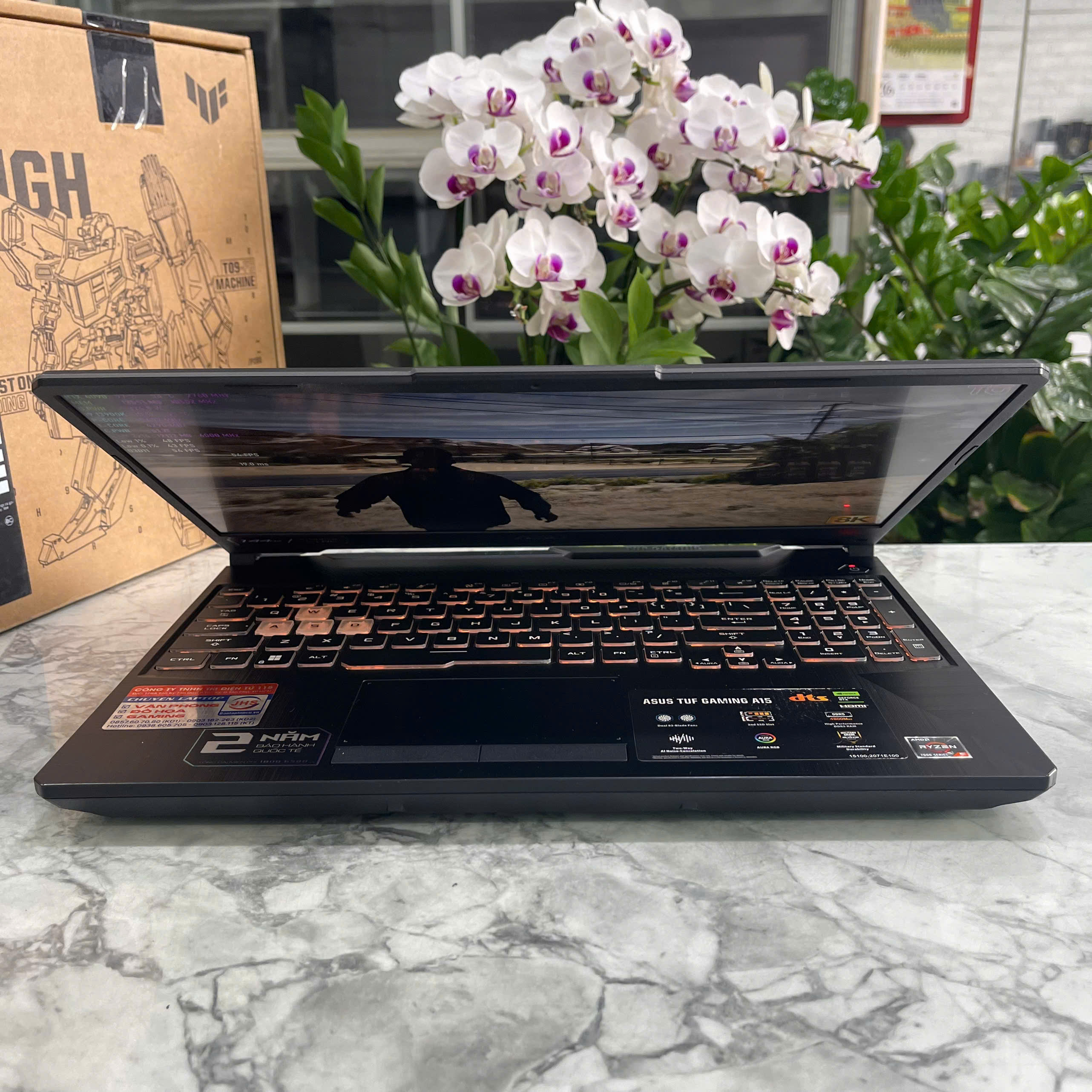 ASUS TUF A15 FA506NC (Máy LikeNew-Còn Bảo Hành Hãng) Ryzen 5 7535HS RAM 16GB SSD 512GB RTX™ 3050 4GB  MÀN HÌNH : 15.6 Inch IPS 144Hz