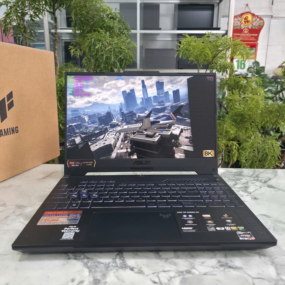 ASUS TUF A15 FA507NUR (Máy LikeNew-Bảo hành 31/12/2027 ) RYZEN 7 7435HS RAM 16GB SSD 512GB RTX 4050 6GB MÀN 15.6 INCH FHD 144Hz