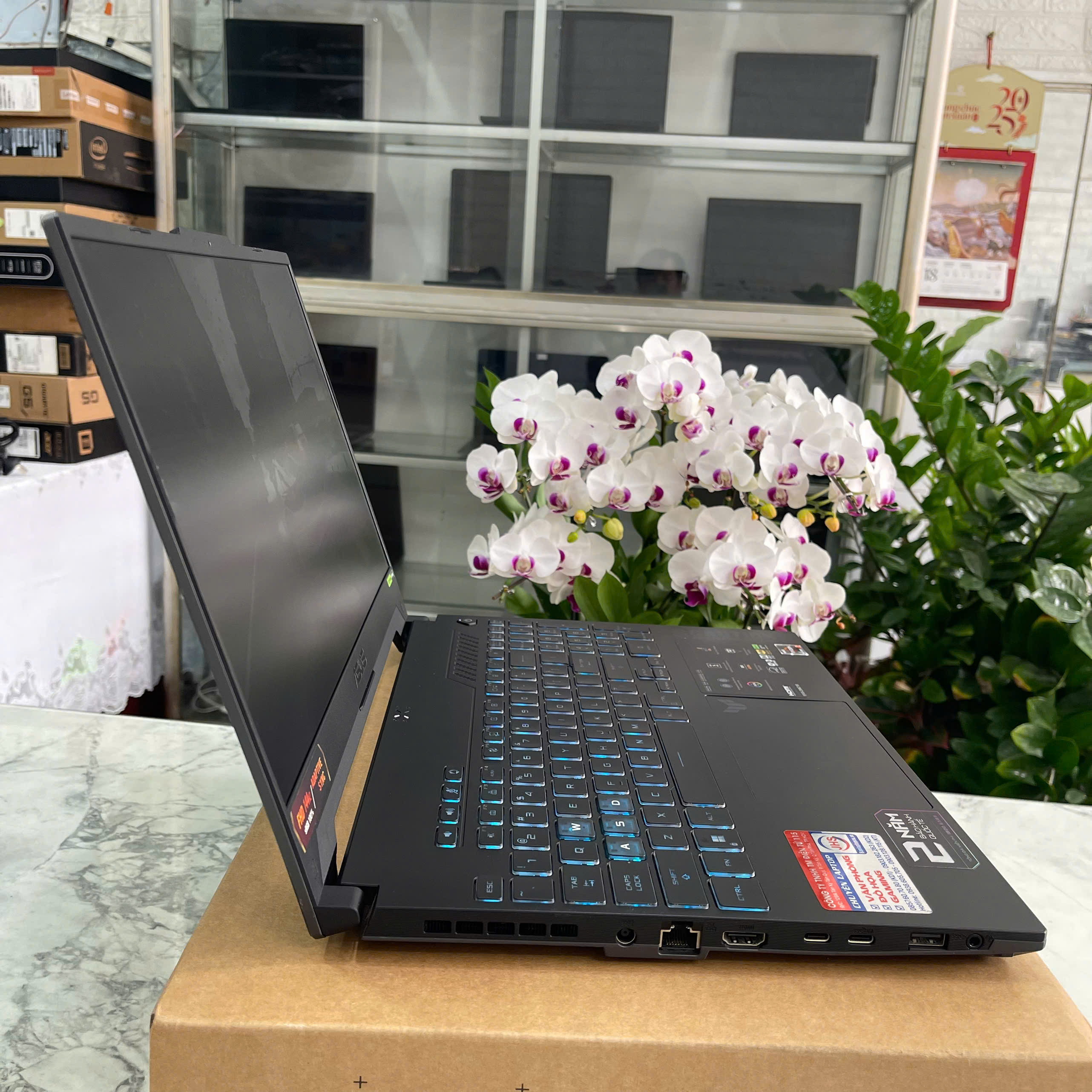  ASUS TUF A15 FA507NVR (Máy LikeNew-Full Box-Bảo Hành Hãng) RYZEN 7 7435HS  RAM 16GB SSD 512GB  RTX 4060 8GB MÀN HÌNH : 15.6 INCH FULLHD 144Hz