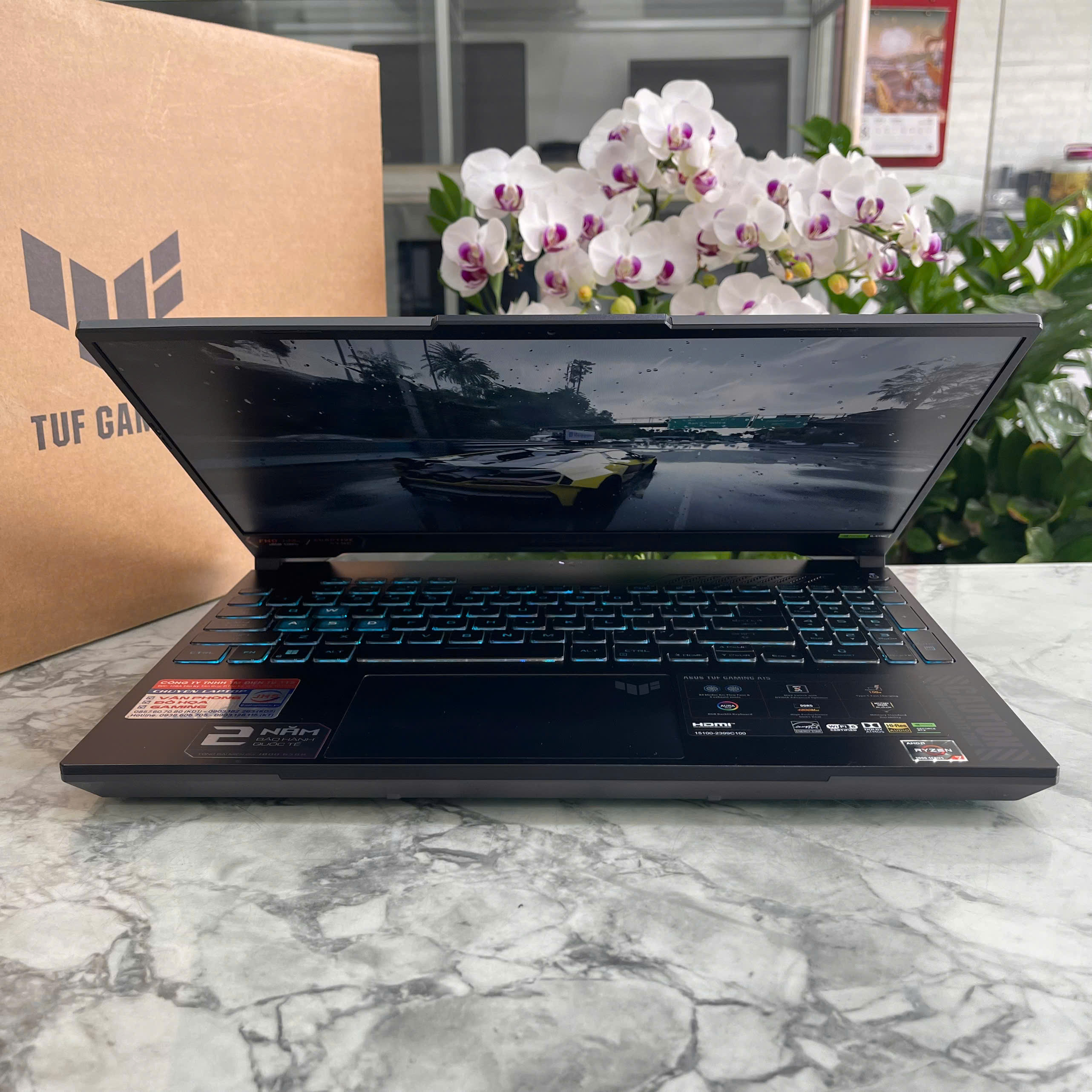  ASUS TUF A15 FA507NVR (Máy LikeNew-Full Box-Bảo Hành Hãng) RYZEN 7 7435HS  RAM 16GB SSD 512GB  RTX 4060 8GB MÀN HÌNH : 15.6 INCH FULLHD 144Hz