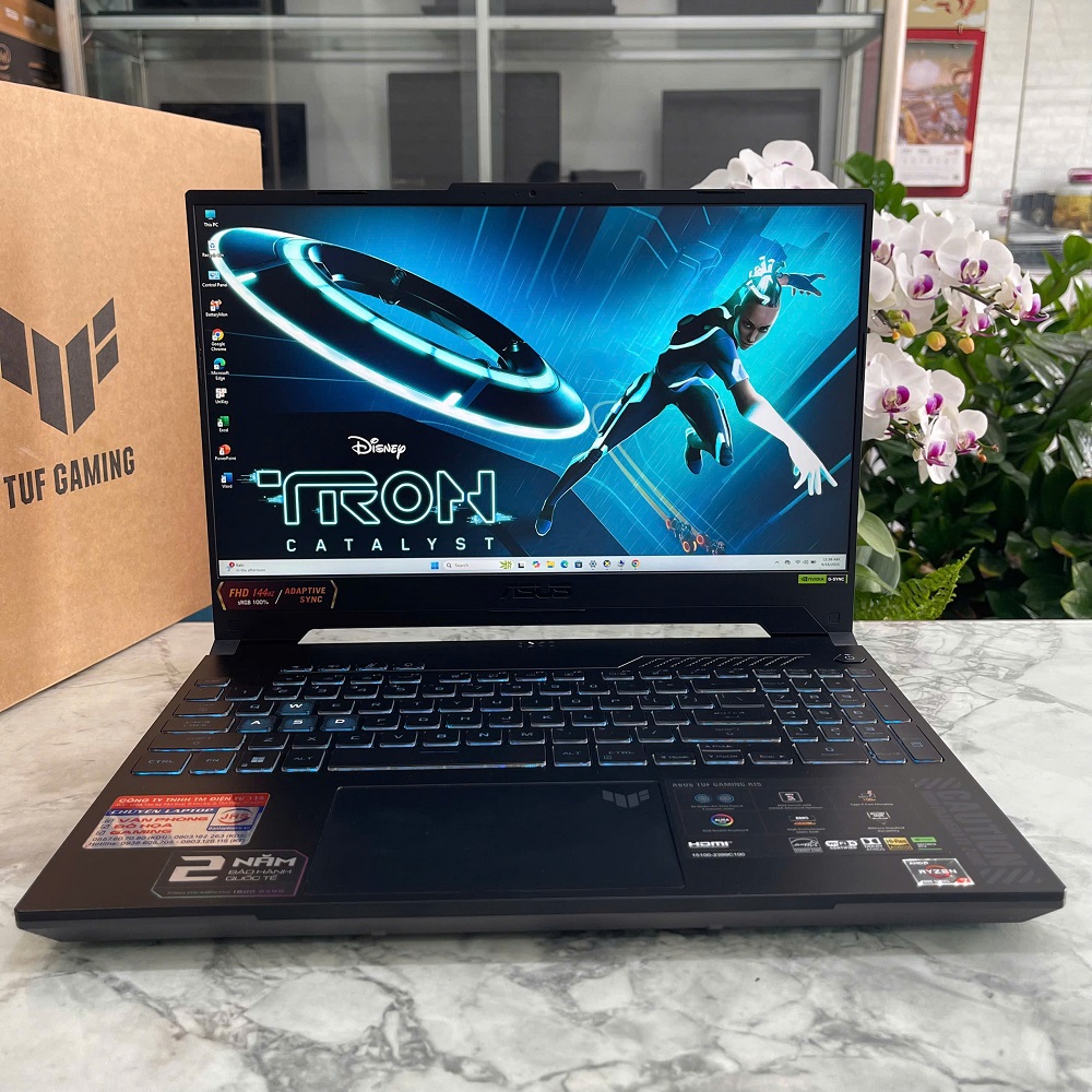  ASUS TUF A15 FA507NVR (Máy LikeNew-Full Box-Bảo Hành Hãng) RYZEN 7 7435HS  RAM 16GB SSD 512GB  RTX 4060 8GB MÀN HÌNH : 15.6 INCH FULLHD 144Hz