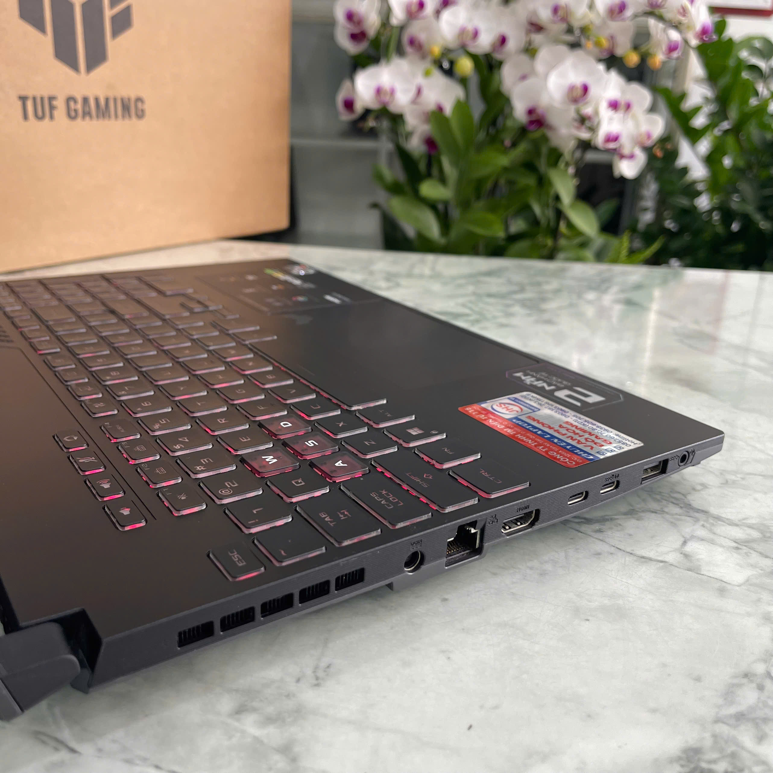  ASUS TUF A15 FA507NVR (Máy LikeNew-Full Box-Bảo Hành Hãng) RYZEN 7 7435HS  RAM 16GB SSD 512GB  RTX 4060 8GB MÀN HÌNH : 15.6 INCH FULLHD 144Hz