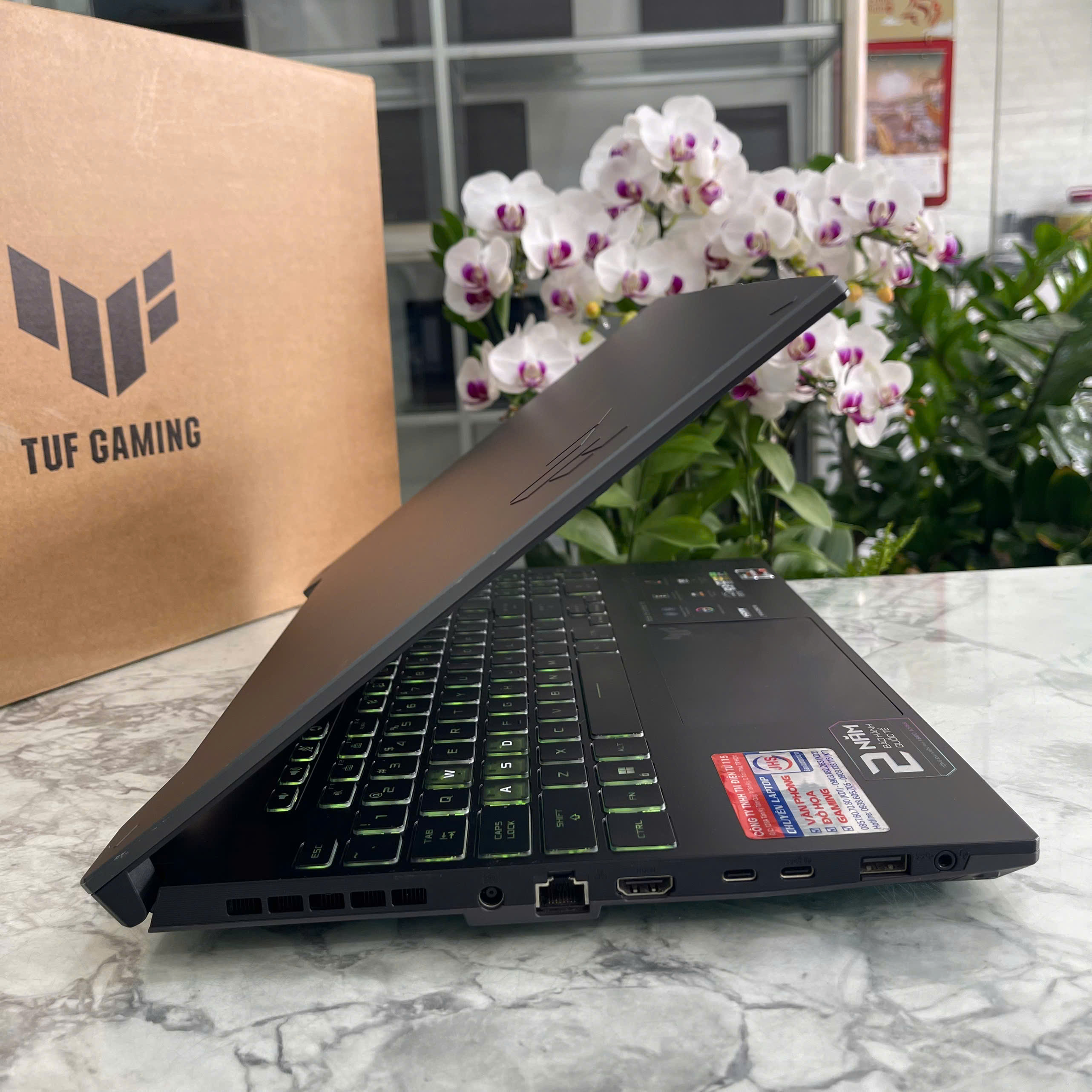  ASUS TUF A15 FA507NVR (Máy LikeNew-Full Box-Bảo Hành Hãng) RYZEN 7 7435HS  RAM 16GB SSD 512GB  RTX 4060 8GB MÀN HÌNH : 15.6 INCH FULLHD 144Hz