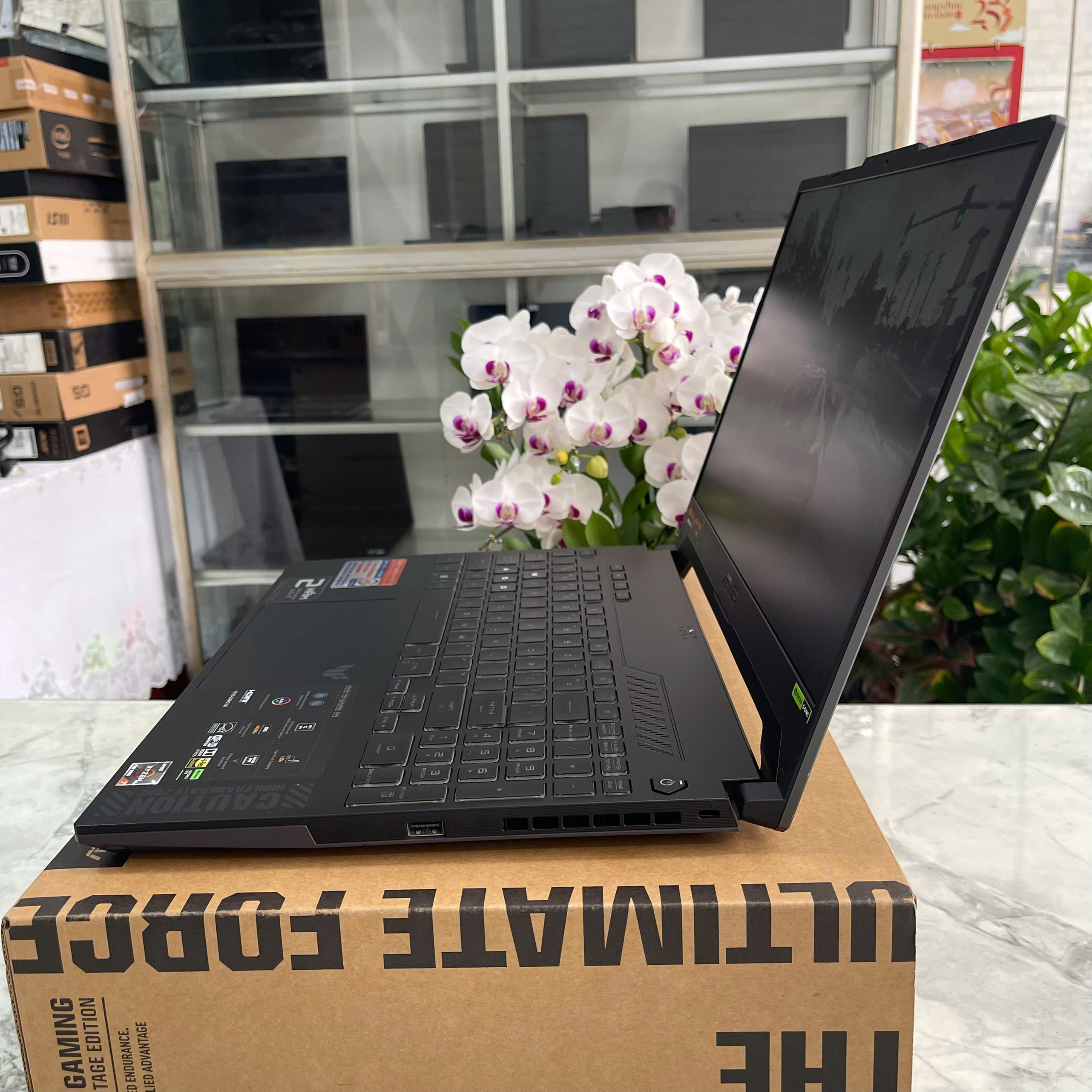  ASUS TUF A15 FA507NVR (Máy LikeNew-Full Box-Bảo Hành Hãng) RYZEN 7 7435HS  RAM 16GB SSD 512GB  RTX 4060 8GB MÀN HÌNH : 15.6 INCH FULLHD 144Hz