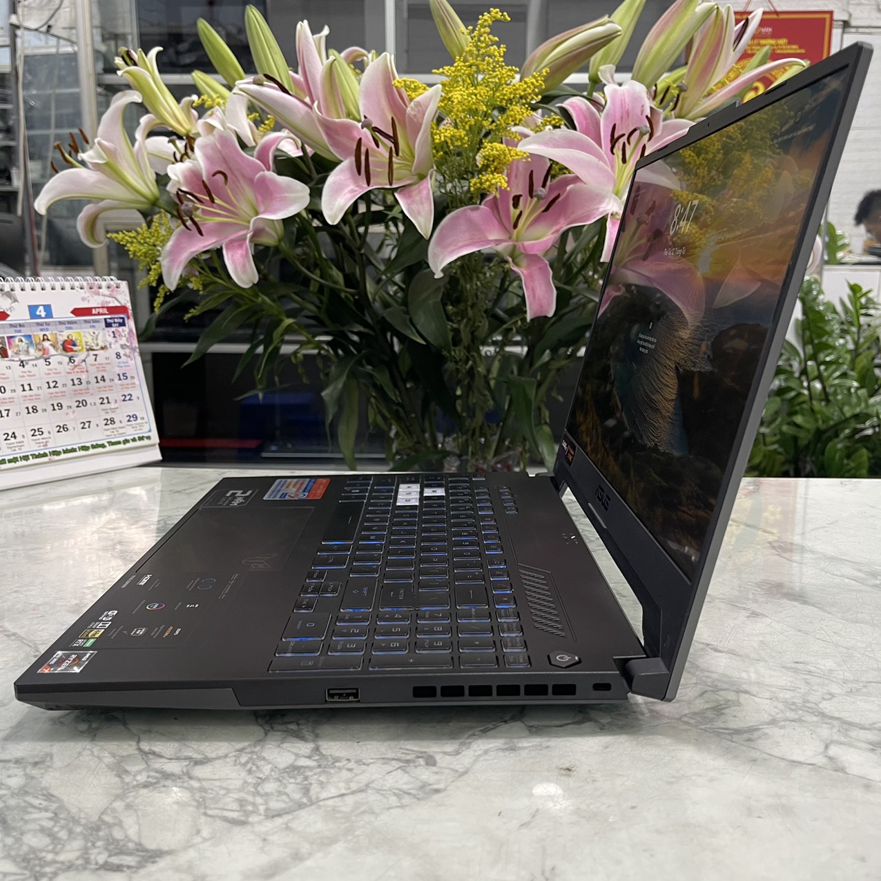  Asus TUF A15 FA507RC  Ryzen 7- 6800H  Ram 16GB Ssd 512GB  RTX 3050 4GB  Màn Hình : 15.6 Inch FHD 144Hz