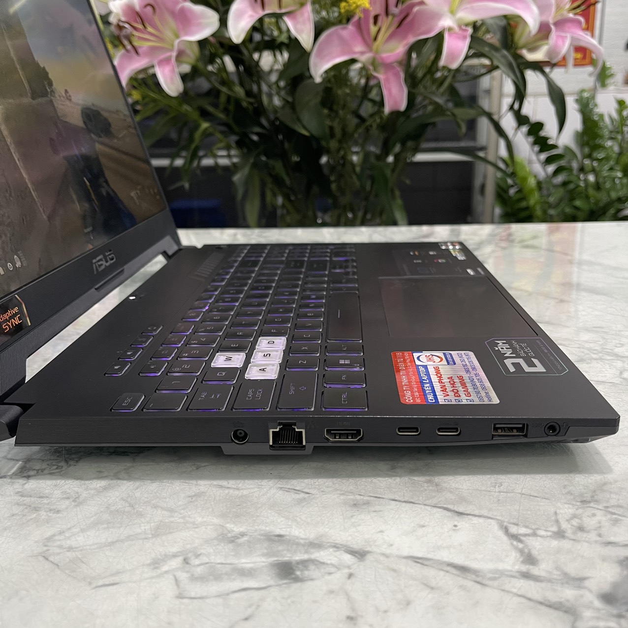  Asus TUF A15 FA507RC  Ryzen 7- 6800H  Ram 16GB Ssd 512GB  RTX 3050 4GB  Màn Hình : 15.6 Inch FHD 144Hz