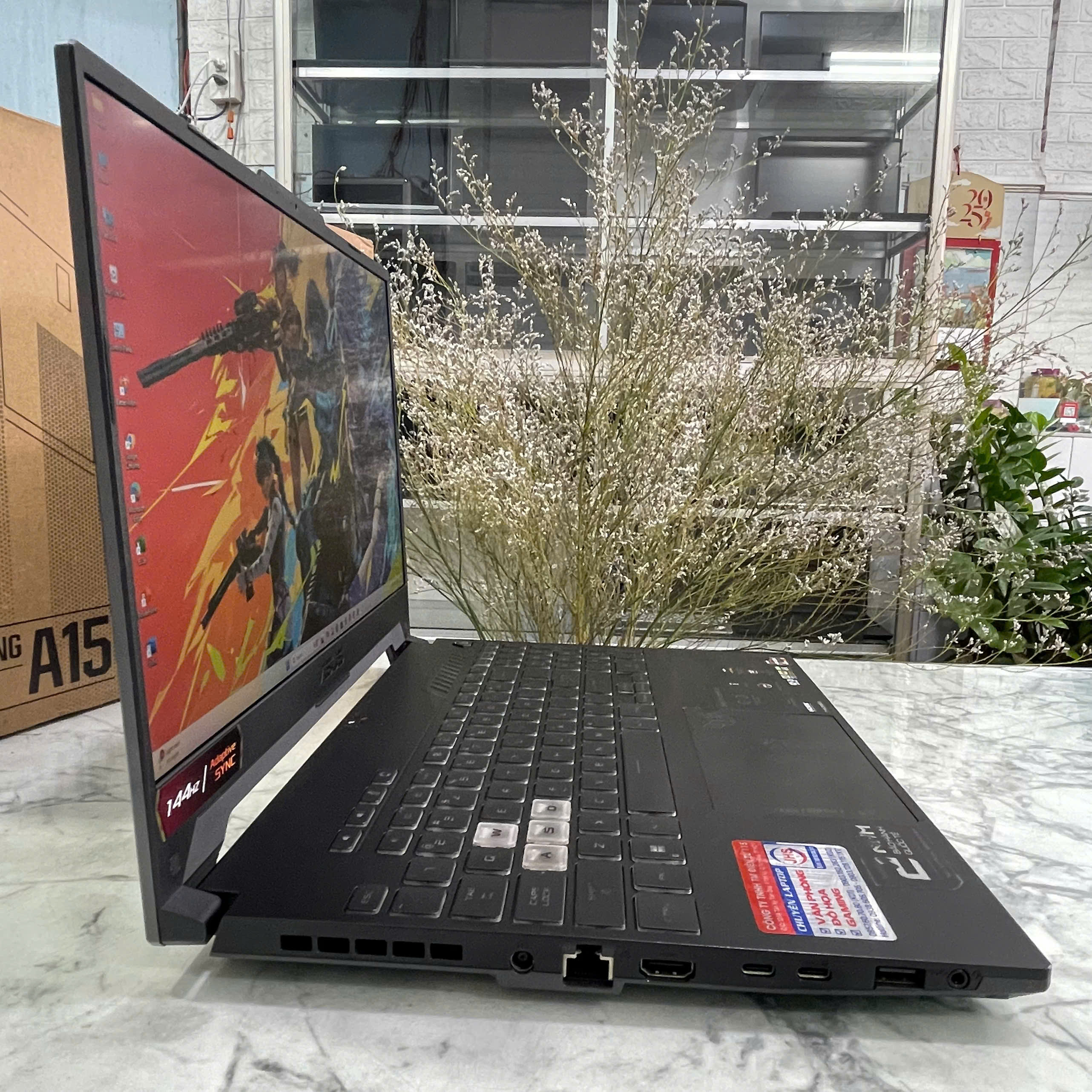   Asus TUF A15 FA507RR  Ryzen 7- 6800H  Ram 16GB Ssd 512GB  RTX 3070 8GB  Màn Hình : 15.6 Inch FHD 144Hz
