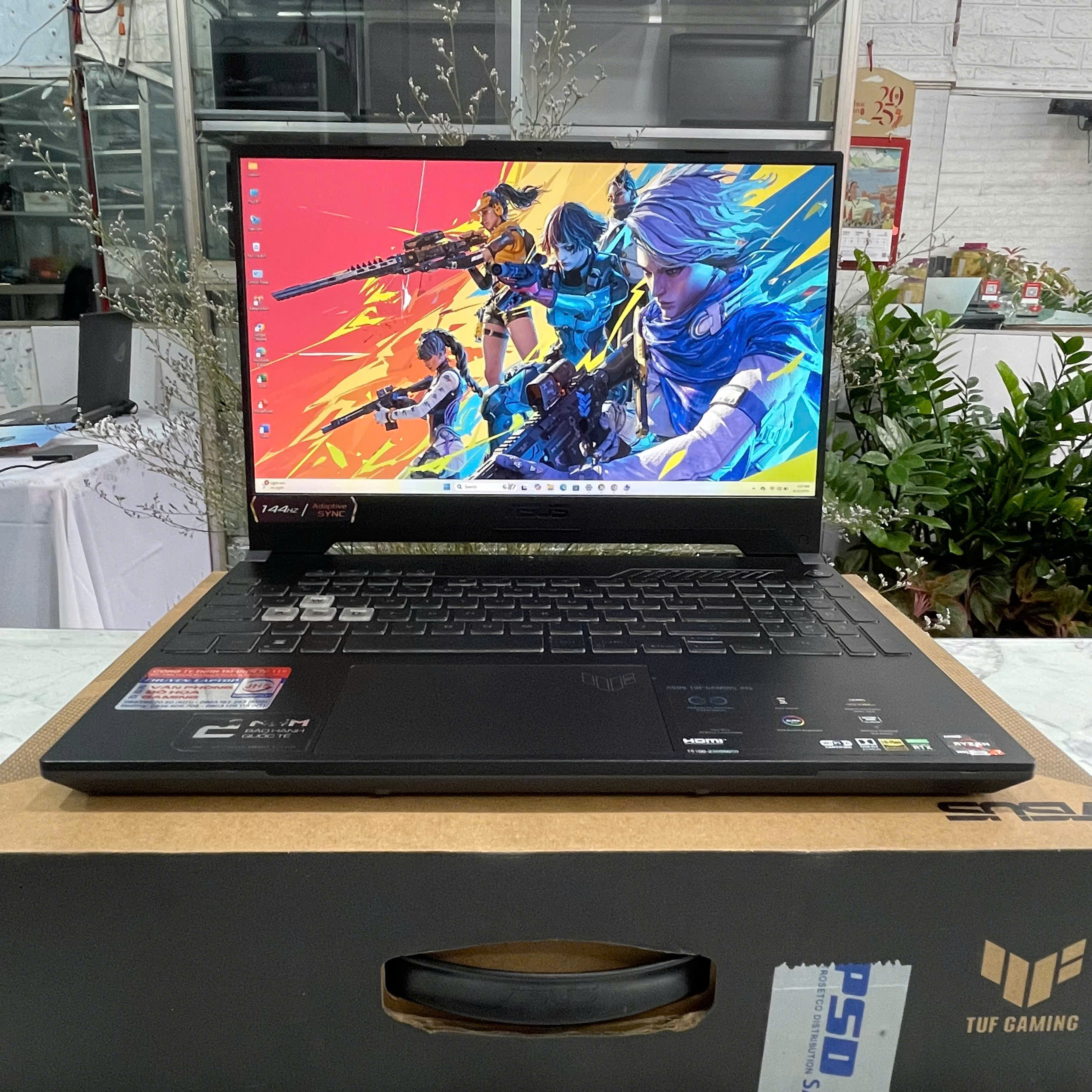   Asus TUF A15 FA507RR  Ryzen 7- 6800H  Ram 16GB Ssd 512GB  RTX 3070 8GB  Màn Hình : 15.6 Inch FHD 144Hz