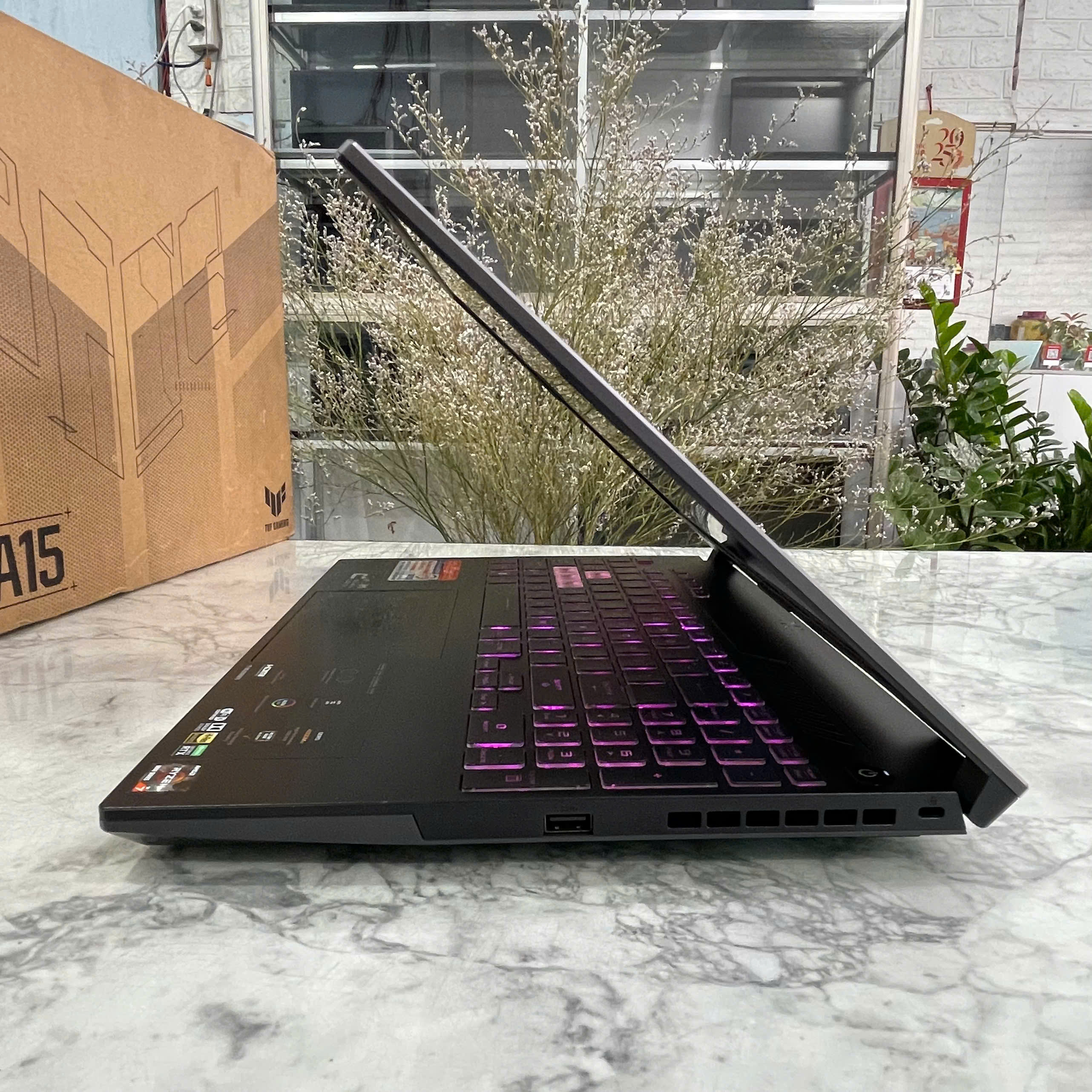   Asus TUF A15 FA507RR  Ryzen 7- 6800H  Ram 16GB Ssd 512GB  RTX 3070 8GB  Màn Hình : 15.6 Inch FHD 144Hz