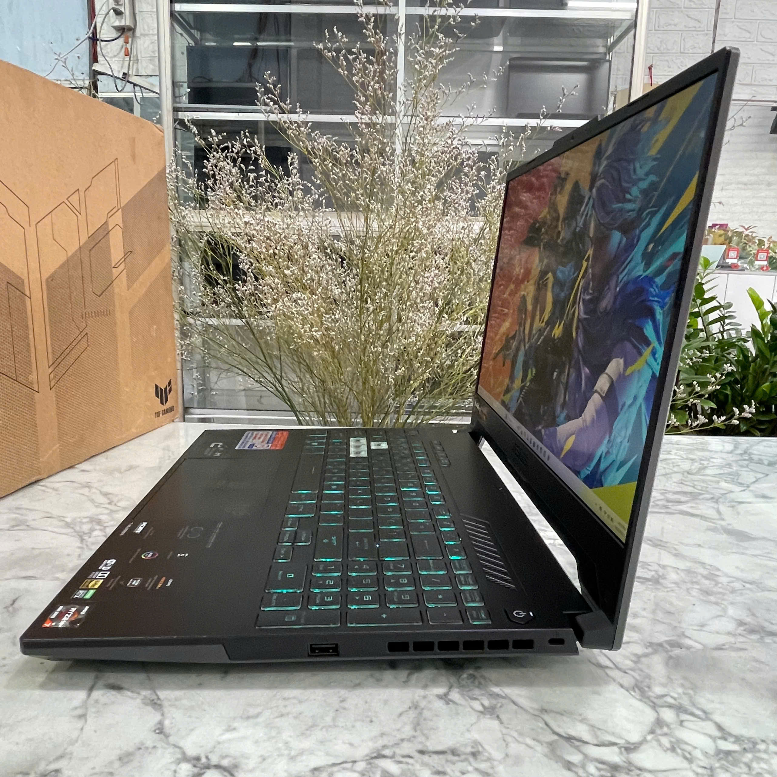   Asus TUF A15 FA507RR  Ryzen 7- 6800H  Ram 16GB Ssd 512GB  RTX 3070 8GB  Màn Hình : 15.6 Inch FHD 144Hz