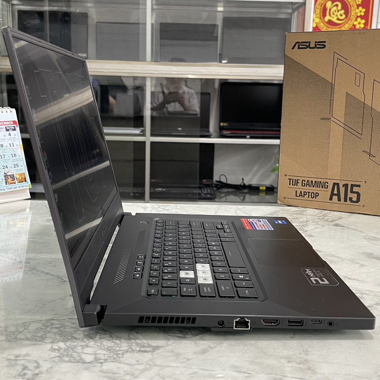 Asus TUF Dash F15 FX516PE-HN005T Core I7-11370H Ram 8gb Ssd 512gb Vga RTX 3050Ti (4GB) Màn 15.6 Inch IPS 144Hz