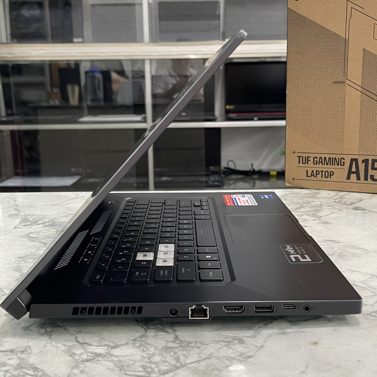 Asus TUF Dash F15 FX516PE-HN005T Core I7-11370H Ram 8gb Ssd 512gb Vga RTX 3050Ti (4GB) Màn 15.6 Inch IPS 144Hz