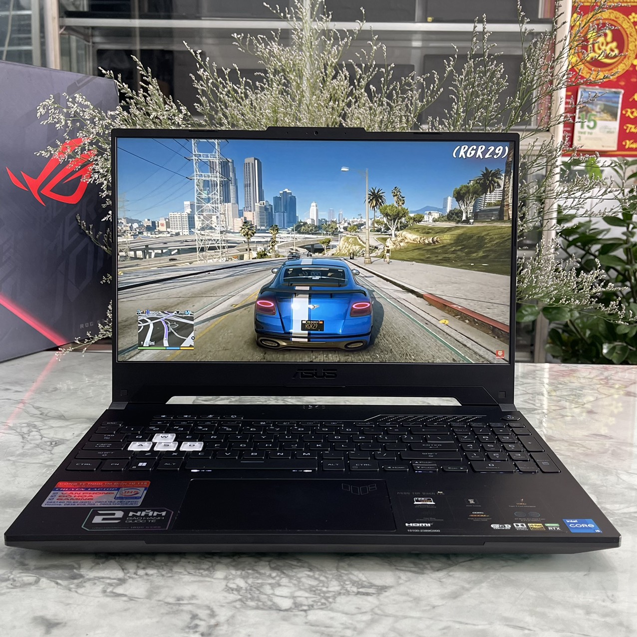 Asus TUF Dash F15 FX517ZC MÁY LIKENEW Core I5-12450H Ram 16GB SSD 512GB RTX 3050 (4GB) Màn 15.6 Inch IPS 144Hz