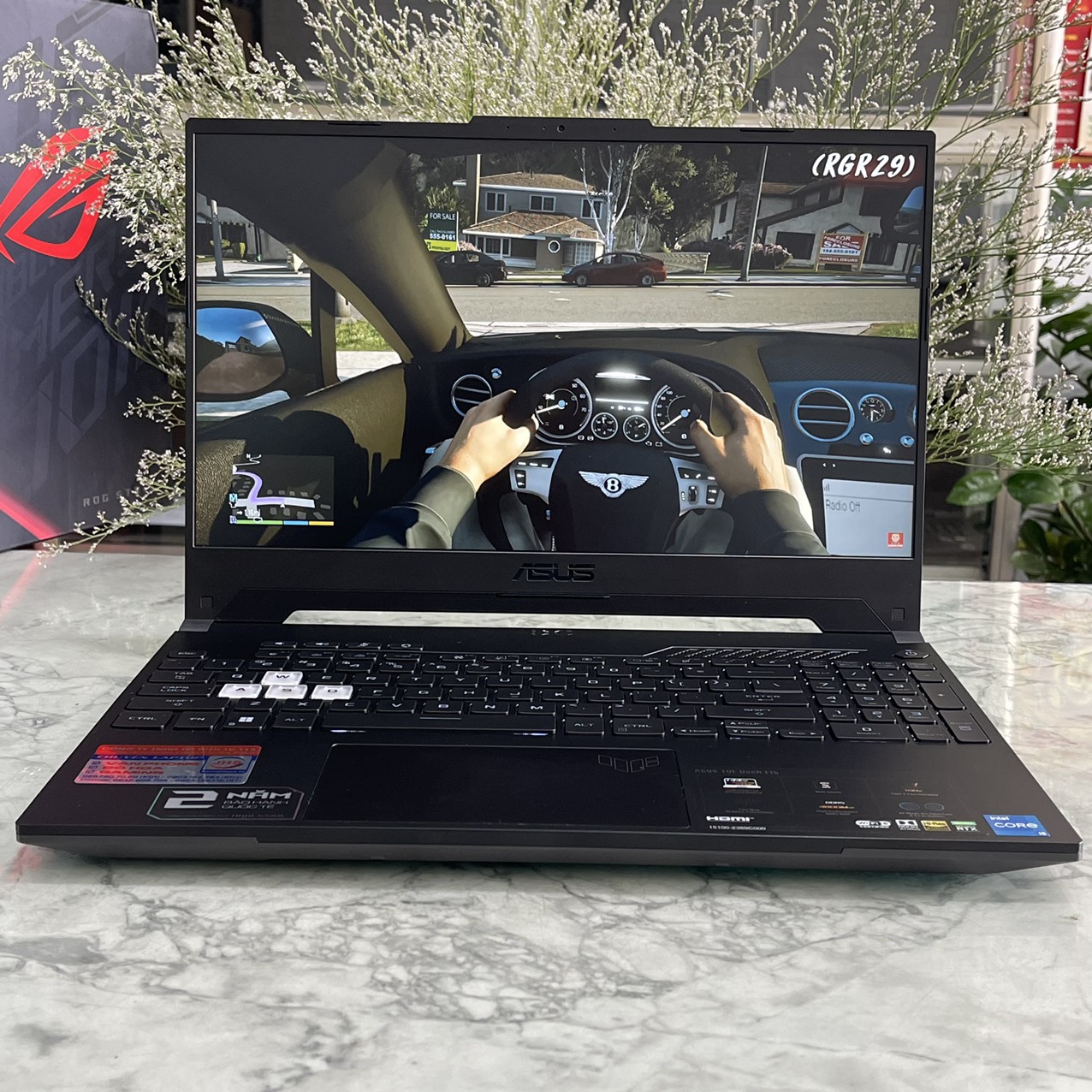 Asus TUF Dash F15 FX517ZC MÁY LIKENEW Core I5-12450H Ram 16GB SSD 512GB RTX 3050 (4GB) Màn 15.6 Inch IPS 144Hz