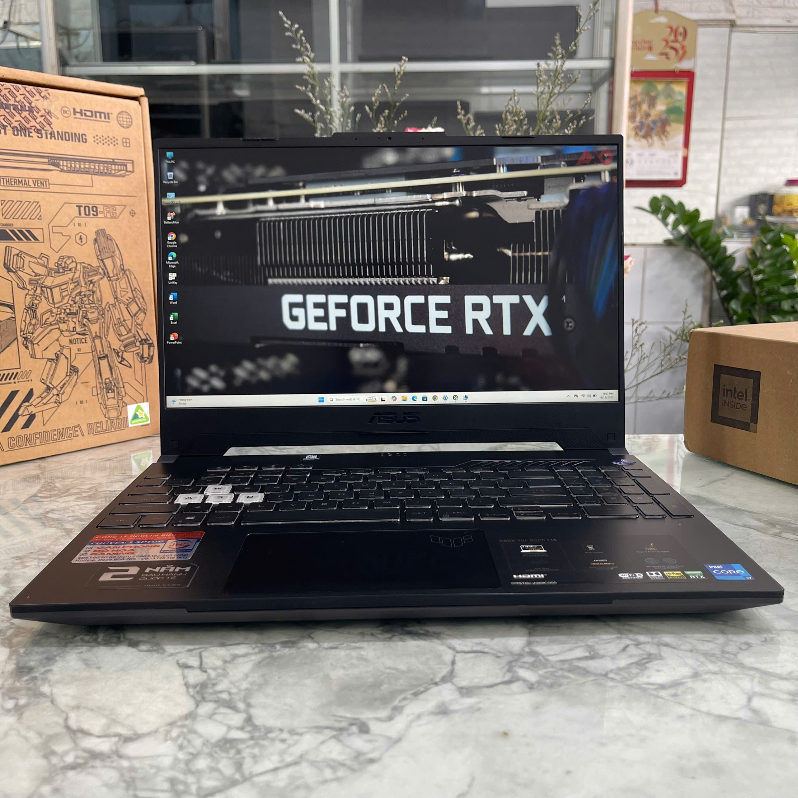 Asus TUF Dash F15 FX517ZM-HN480W Core I7-12650H Ram 8gb Ssd 512gb Vga RTX 3060 (6GB) Màn 15.6 Inch IPS 144Hz