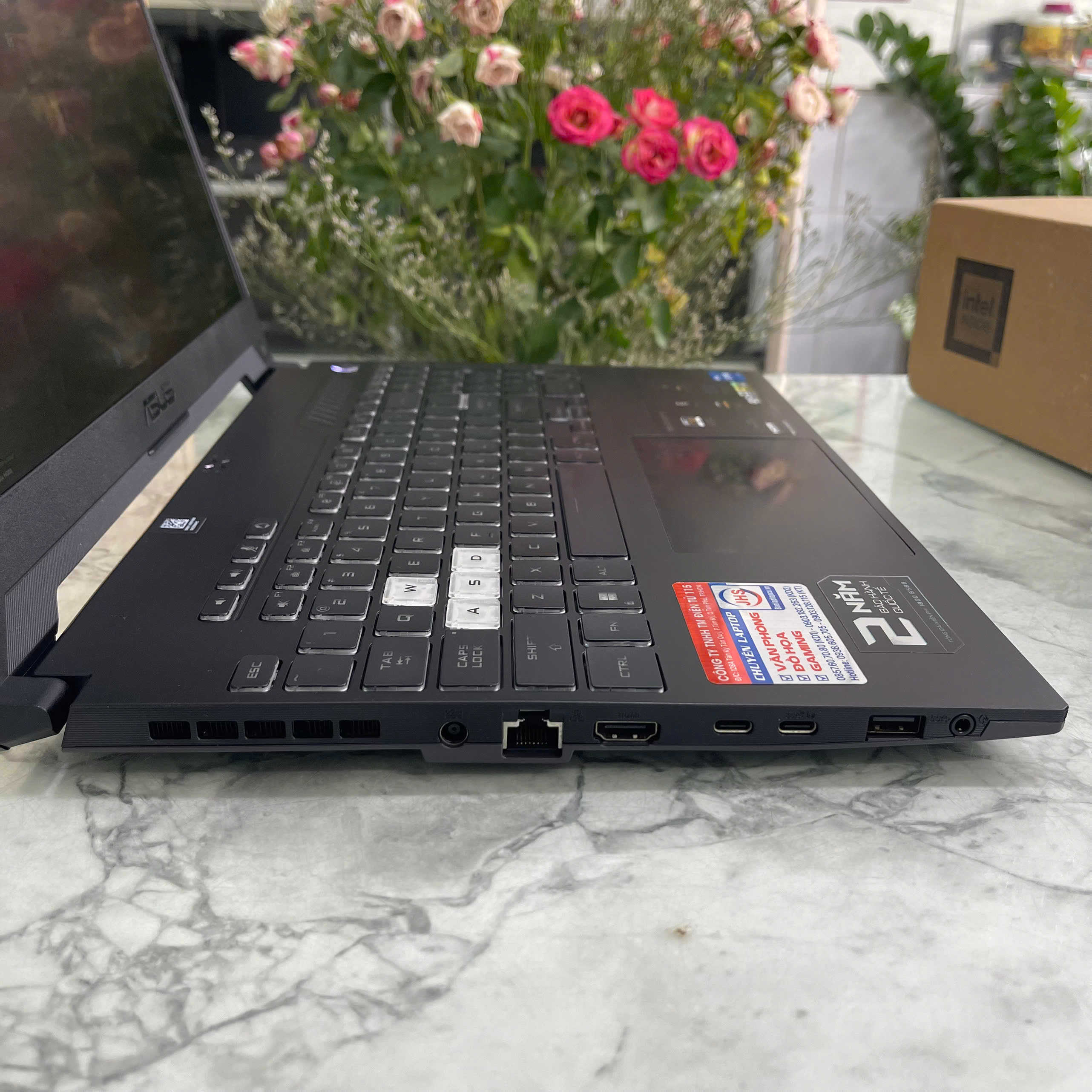Asus TUF Dash F15 FX517ZM- HN480W Core I7-12650H Ram 8gb Ssd 512gb Vga RTX 3060 (6GB) Màn 15.6 Inch IPS 144Hz