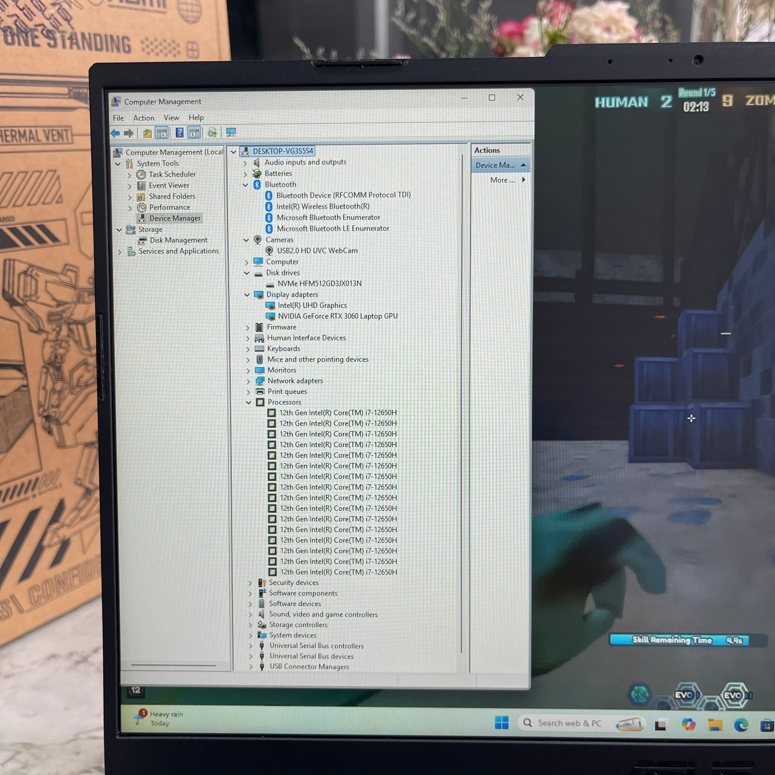 Asus TUF Dash F15 FX517ZM- HN480W Core I7-12650H Ram 8gb Ssd 512gb Vga RTX 3060 (6GB) Màn 15.6 Inch IPS 144Hz