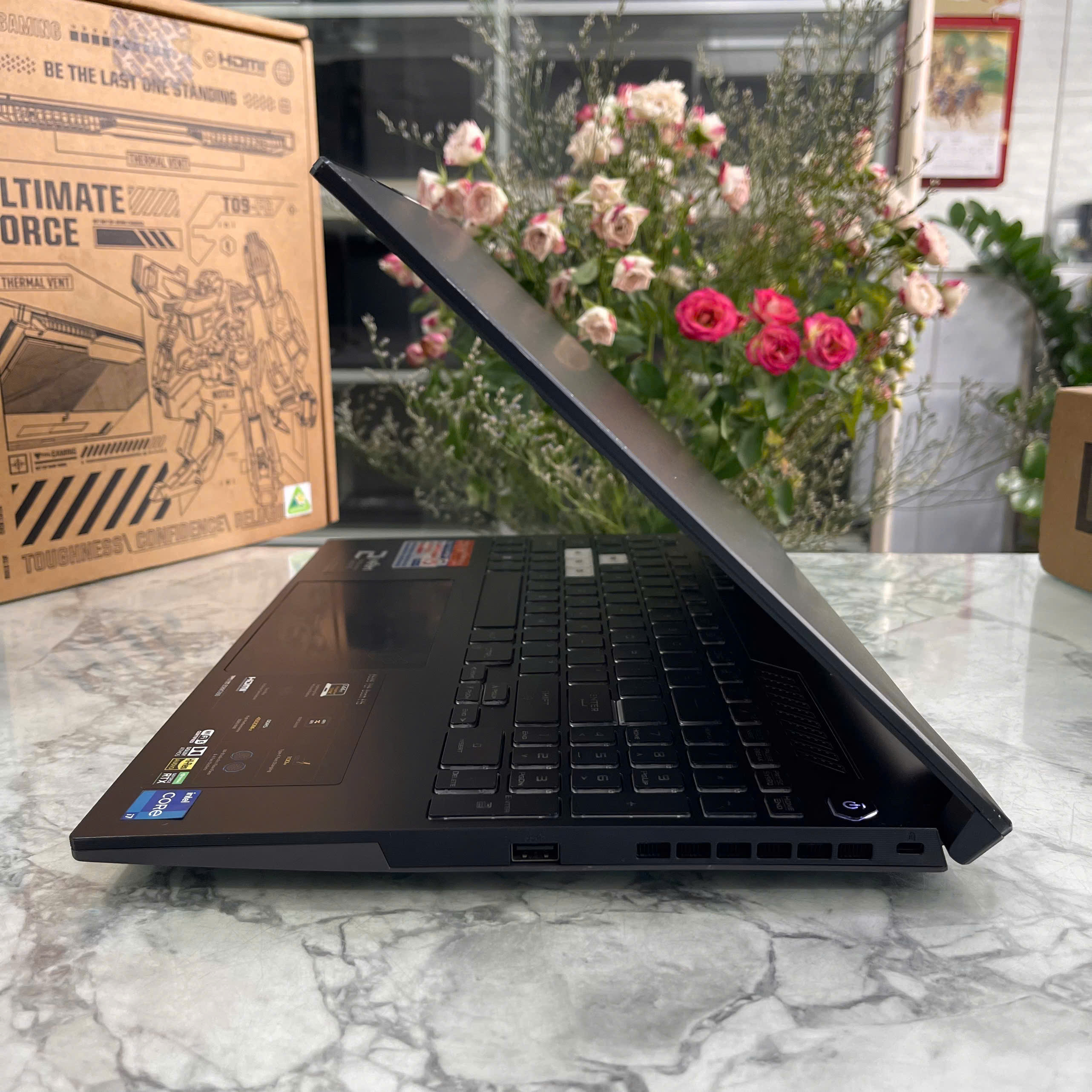 Asus TUF Dash F15 FX517ZM- HN480W Core I7-12650H Ram 8gb Ssd 512gb Vga RTX 3060 (6GB) Màn 15.6 Inch IPS 144Hz