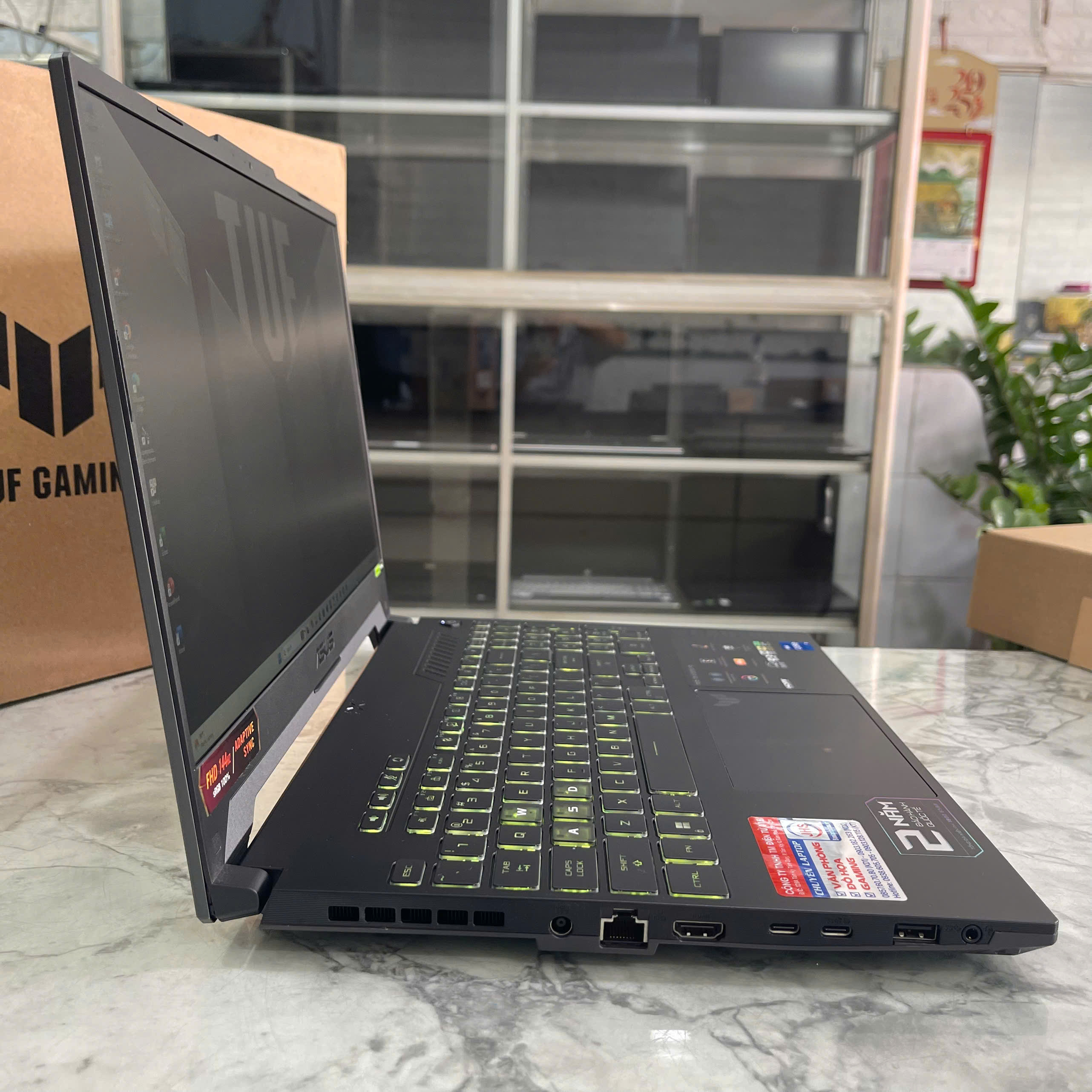  ASUS TUF F15 FA507ZV4 (Full Box-Bảo Hành Hãng) Core™ I7-12700H Ram 32GB Ssd 512GB RTX 4060 (8GB) Màn 15.6 Inch 144Hz