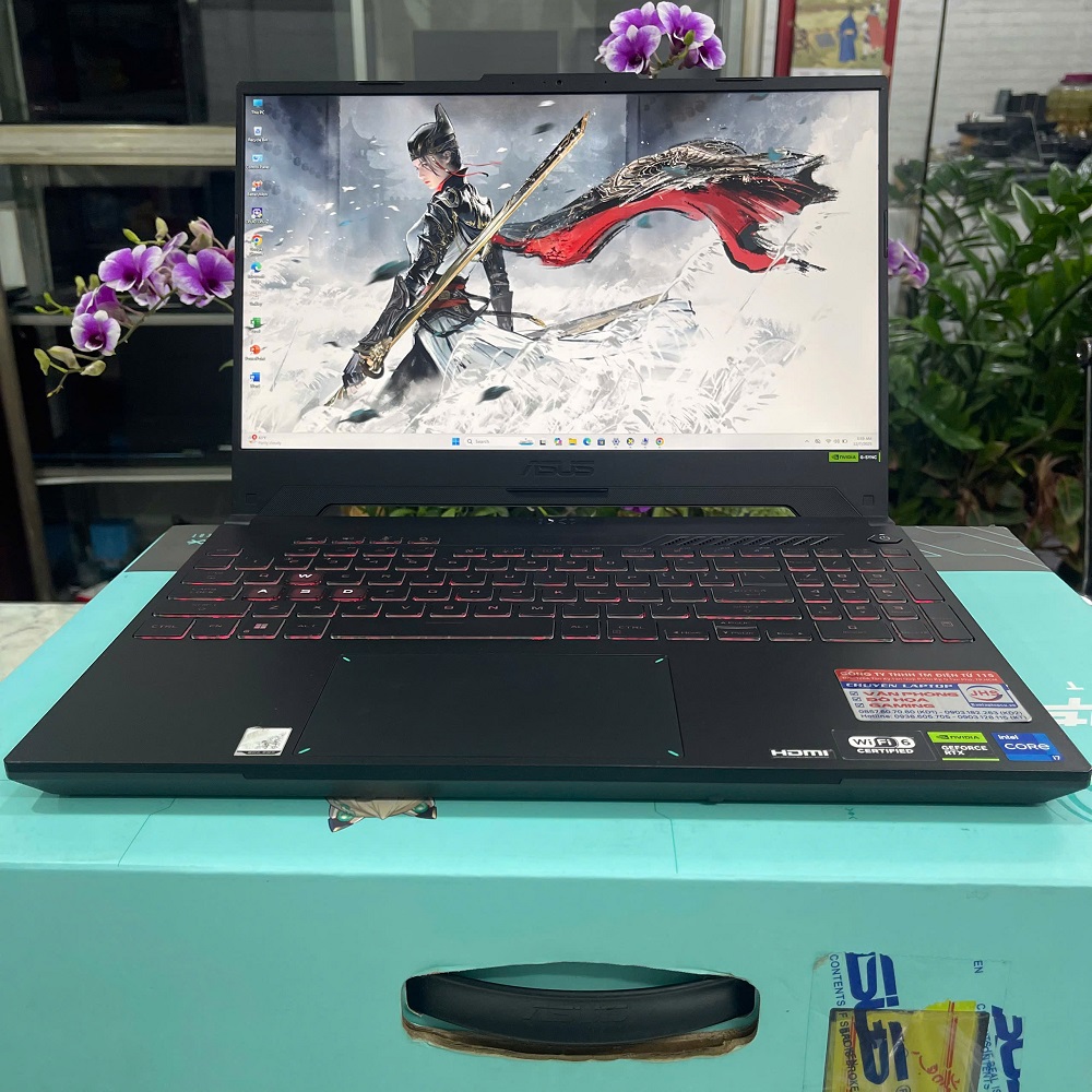 Asus TUF F15 FX507VU Core I7-13620H RAM 16GB  SSD 512GB Vga RTX 4050 (6GB) MÀN HÌNH : 15.6 Inch IPS 144Hz